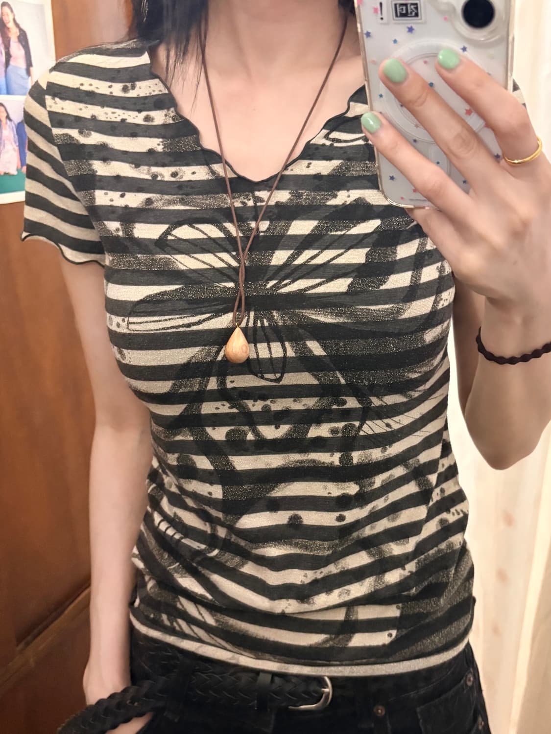 jpn vintage stripe t-shirt 상품이미지2