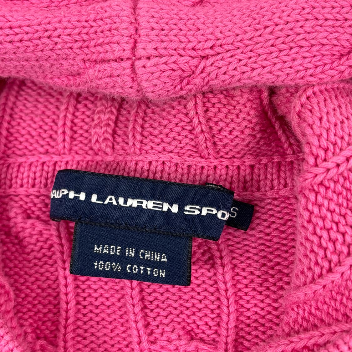 폴로 니트 후드집업 상품이미지7