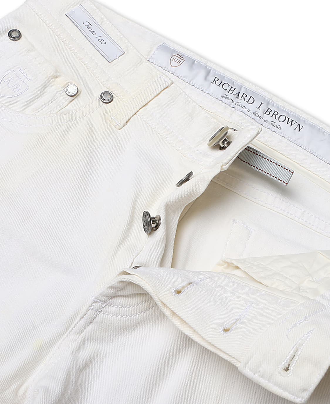 리차드 제이 브라운 [Richard J. Brown] 쿠시토 화이트 데님 상품이미지5