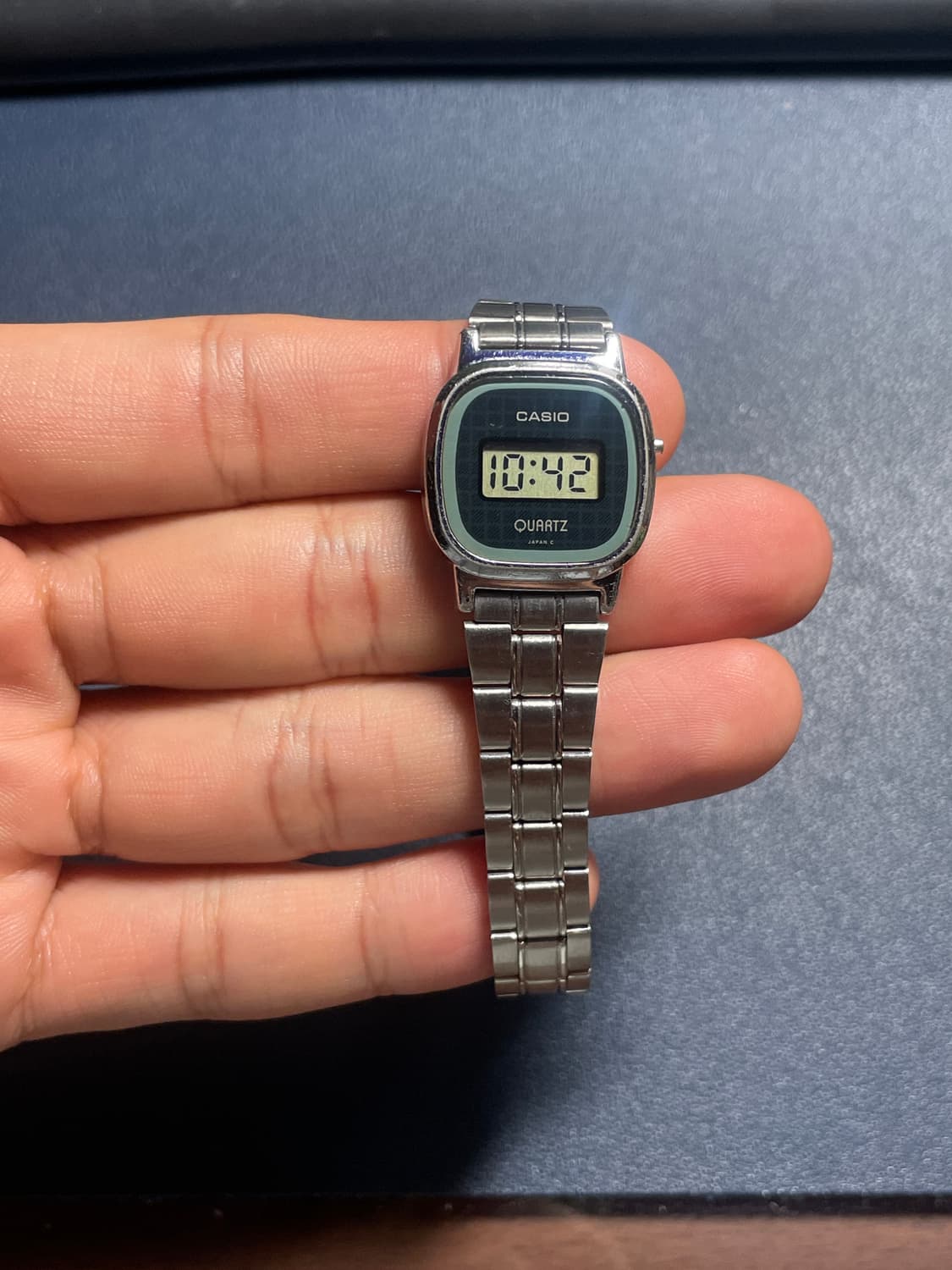 빈티지 카시오 메탈 디지털 시계 상품이미지7