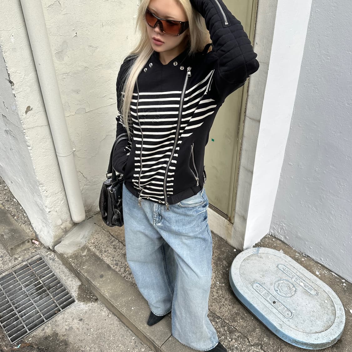 2014 발망 스트라이프 라이더 자켓 상품이미지4