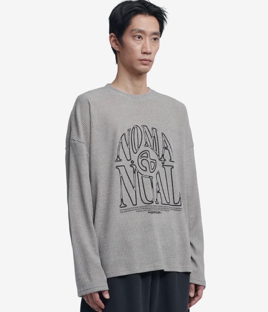 노메뉴얼 니트 롱슬리브 상품이미지1