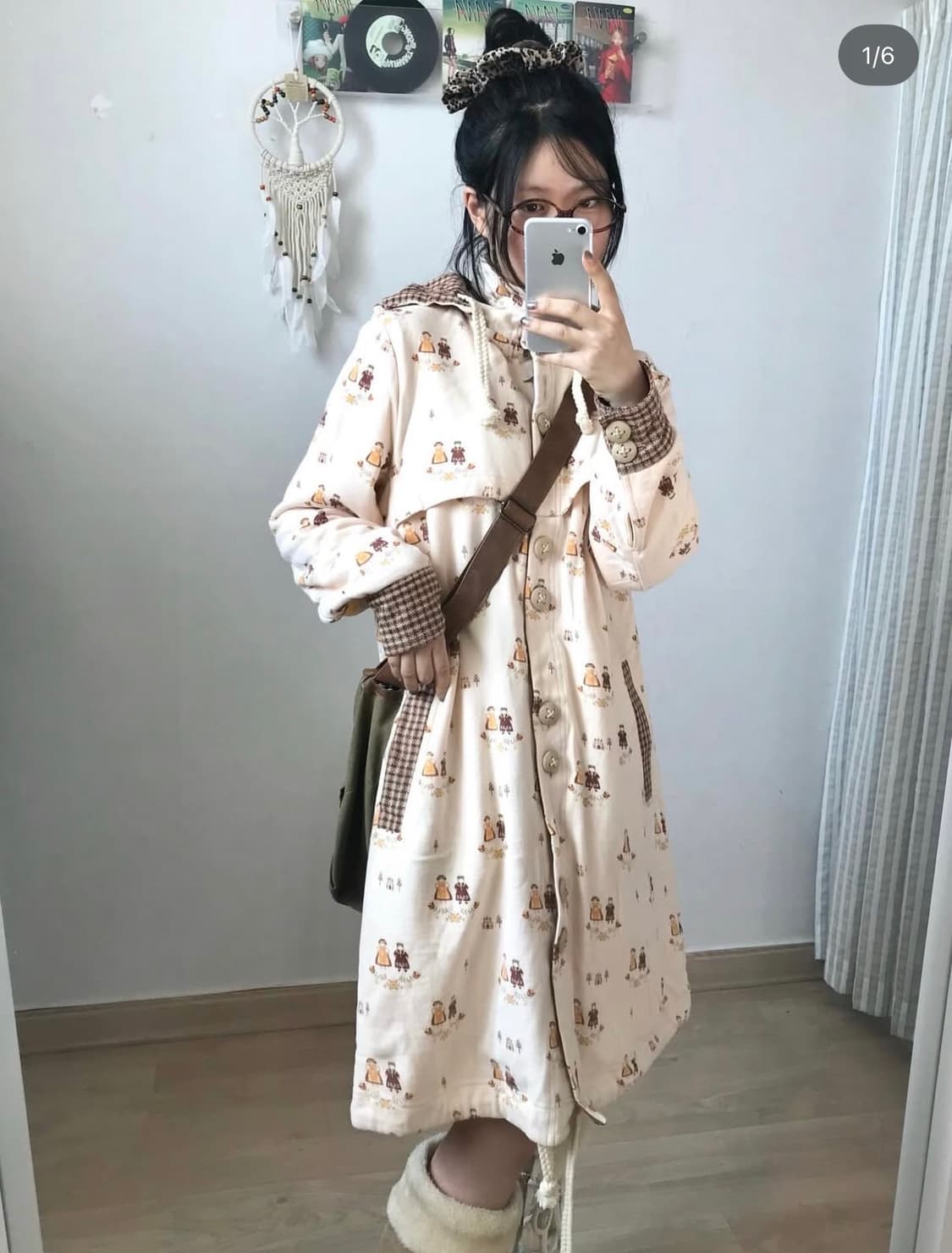 미라이클립 빈티지 코트 코디 상품이미지1