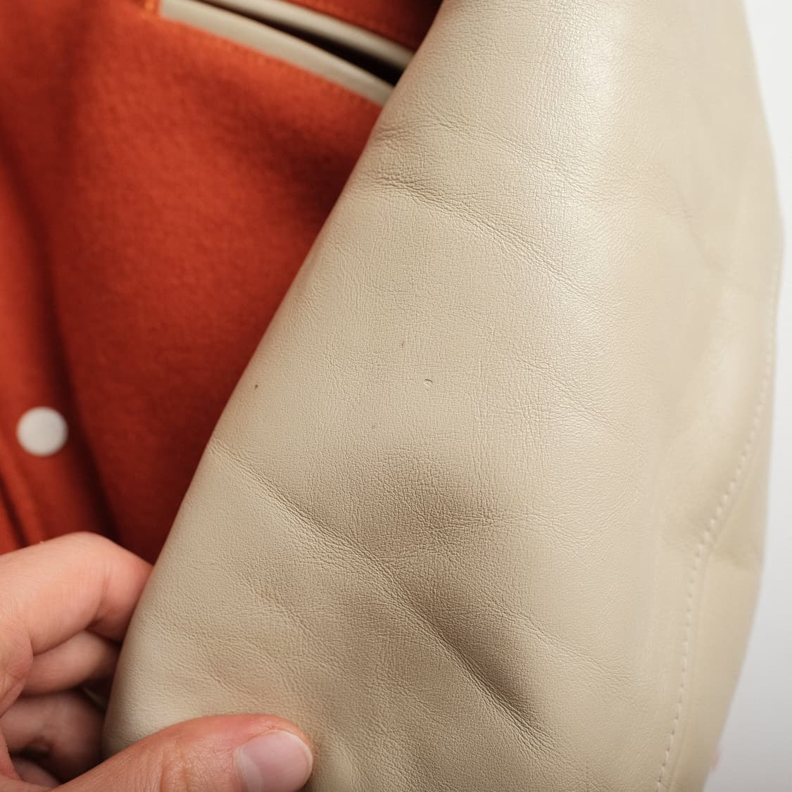 조맥코이 그리즐리 어워드 멜튼 울 바시티자켓 44사이즈 상품이미지9