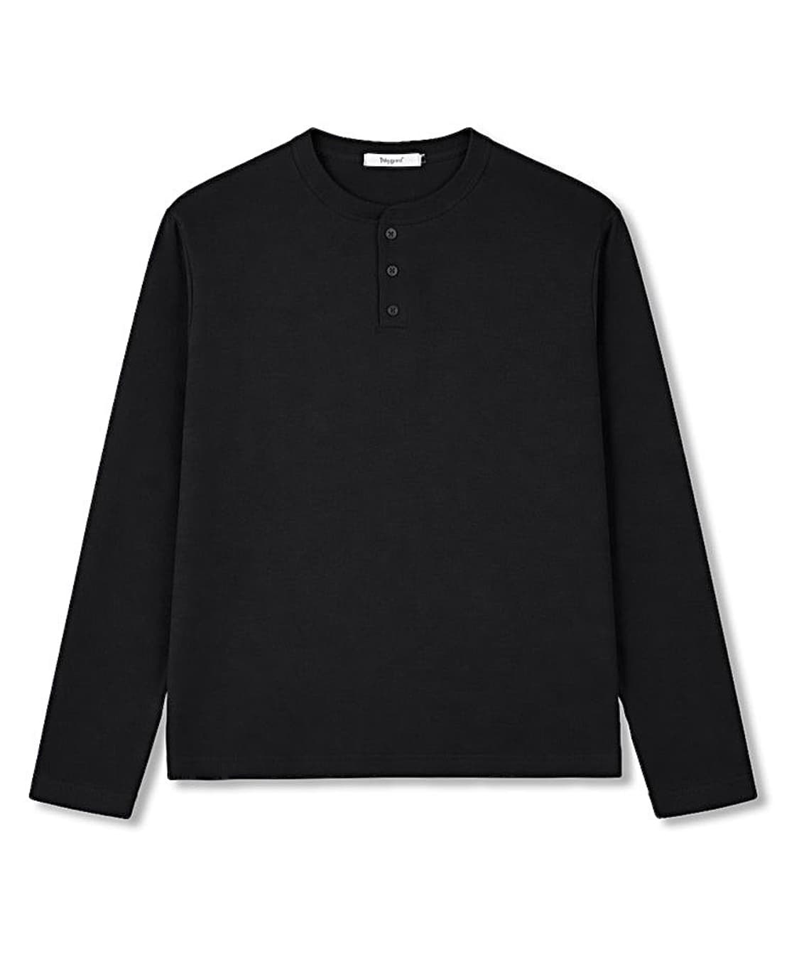 (새상품 택포가격) 폴리그램 워셔블 세미 크롭 핸리넥 롱슬리브 블랙 XL 상품이미지1