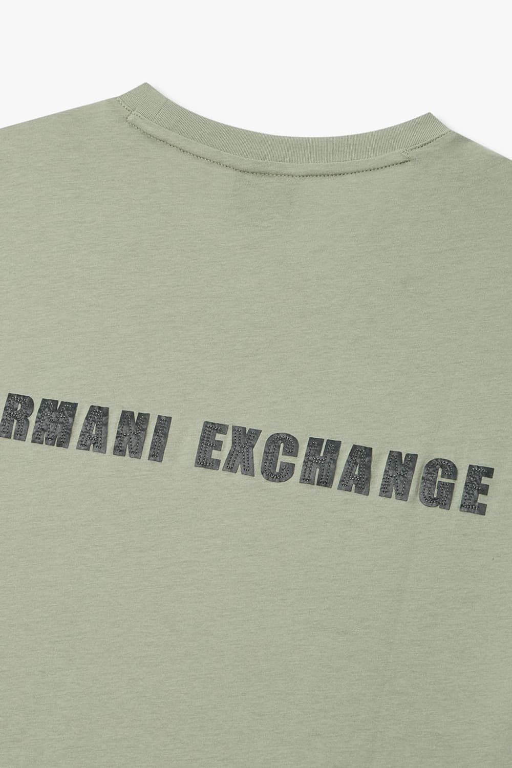 아르마니 스티치 로고 패치 코튼 티셔츠 XL (새상품) 상품이미지5