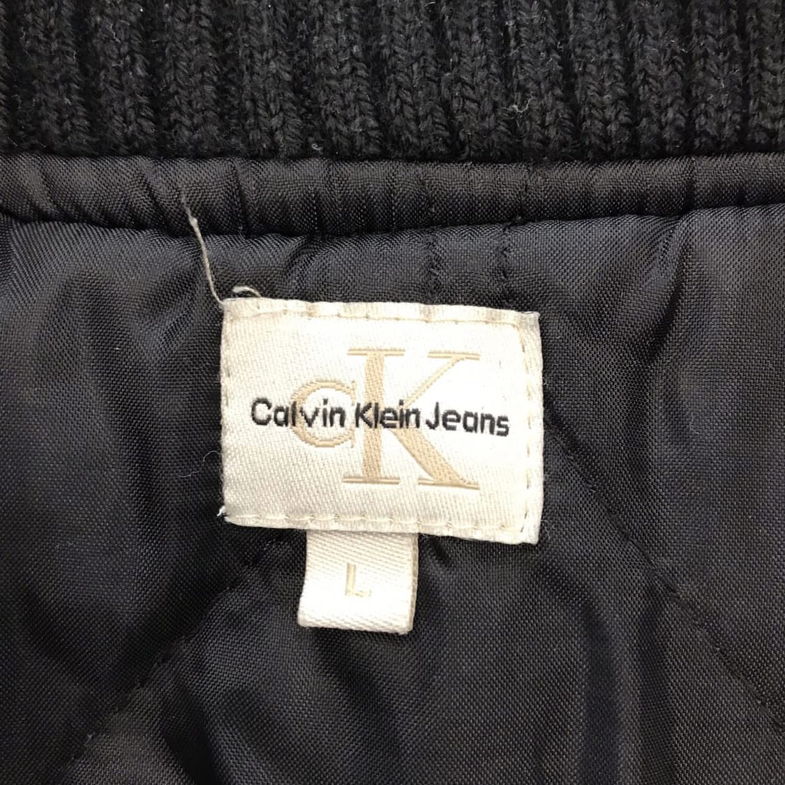 캘빈클라인 CK 코듀로이 덱 봄버점퍼 [L사이즈] 상품이미지5