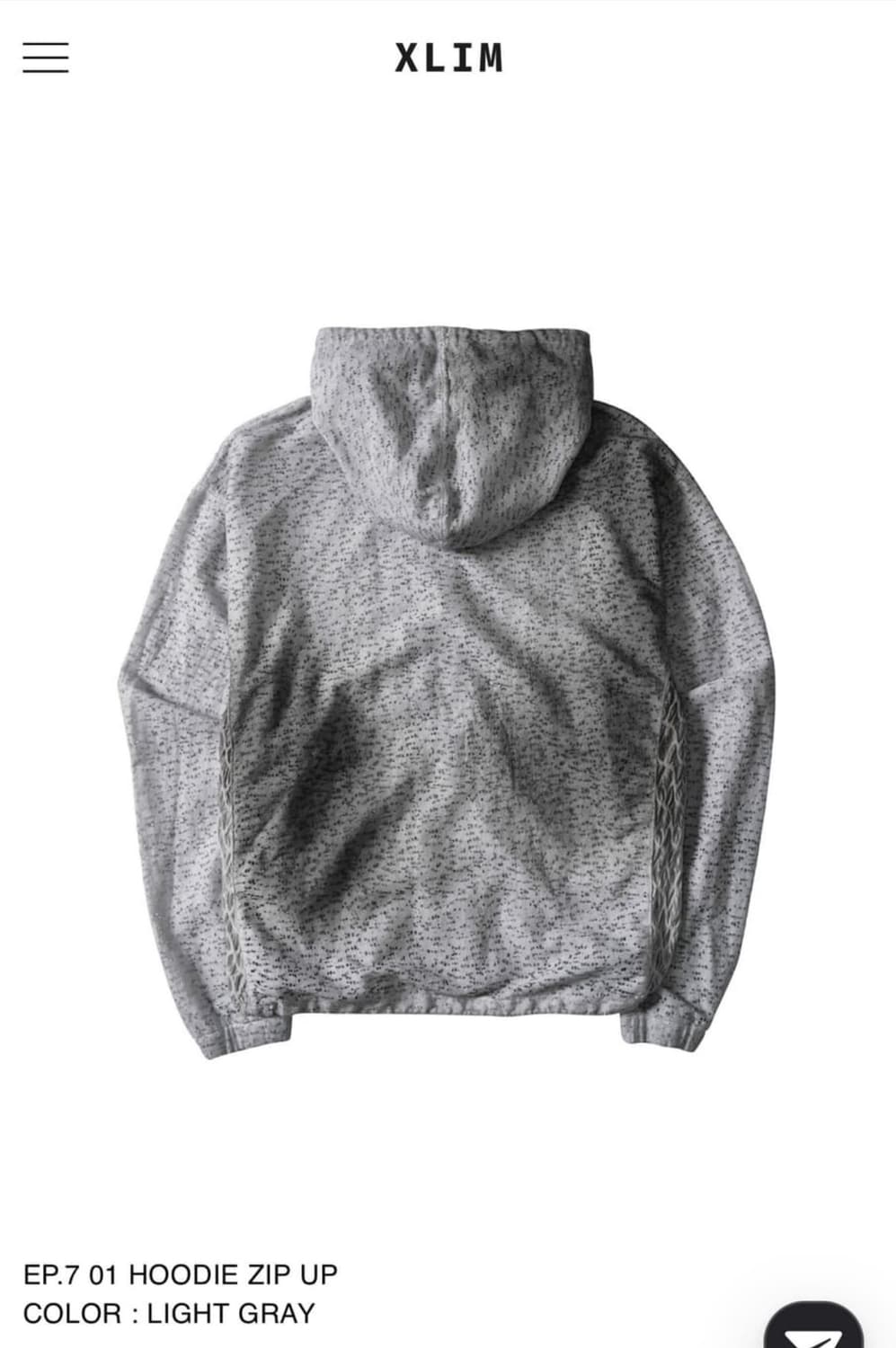 [새상품] xlim ep7 01 후드집업 L사이즈 상품이미지2
