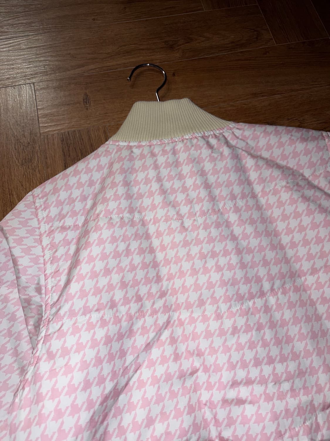 아디다스 타탄체크 투웨이 패딩 상품이미지8