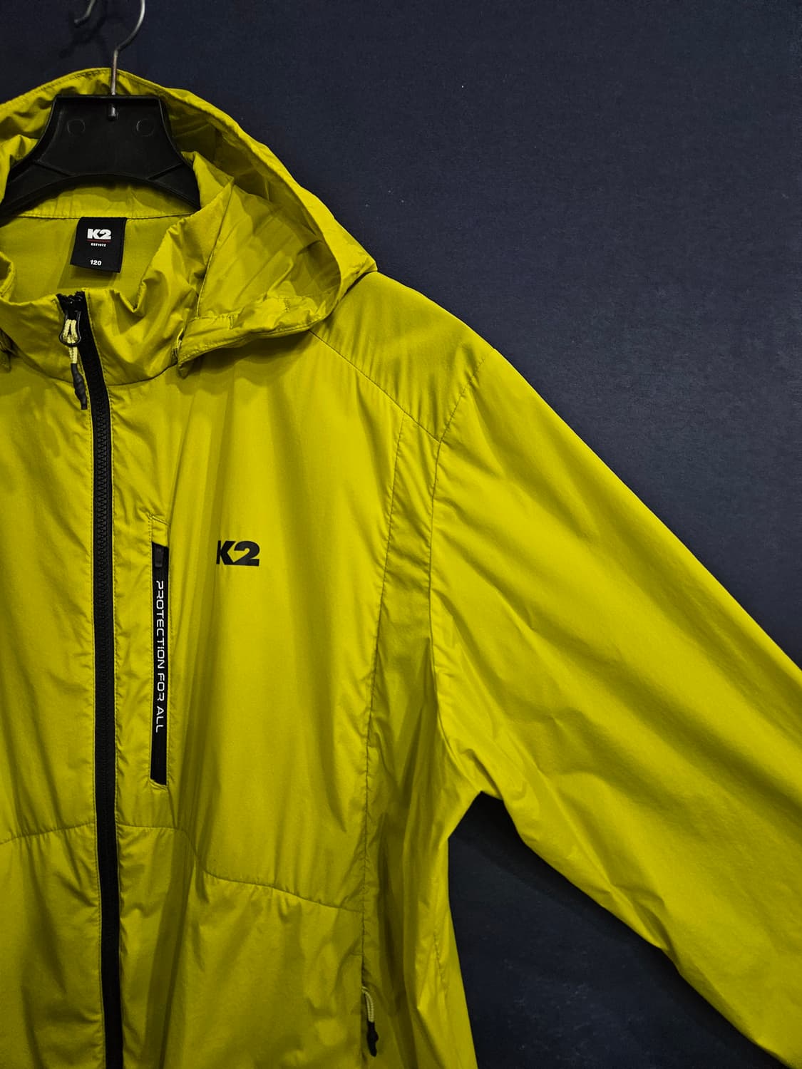 케이투 남성 120 홑겹 등산복 바람막이 자켓  상품이미지4