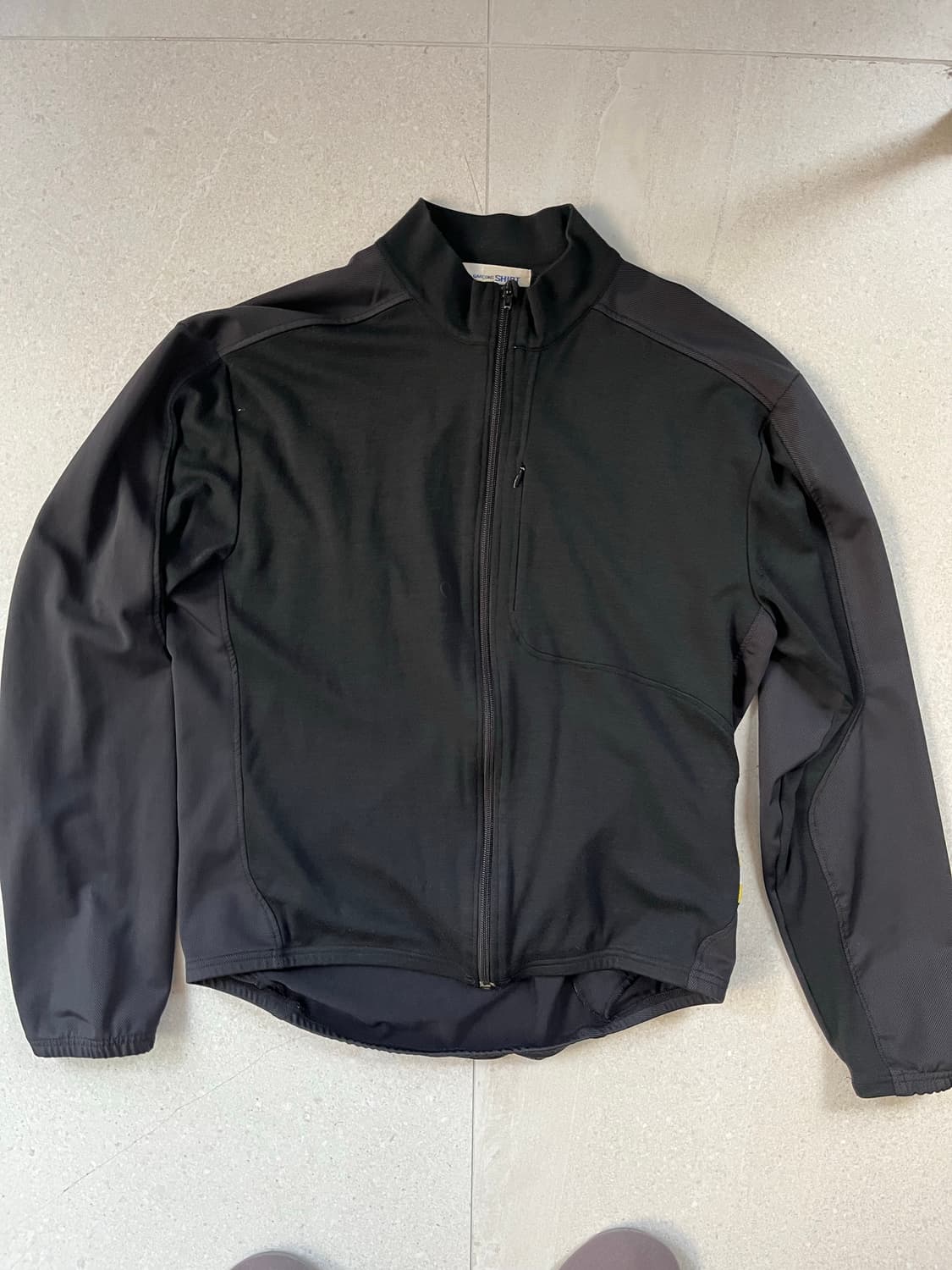 꼼데가르송 셔츠 러닝 집업 져지 상품이미지1