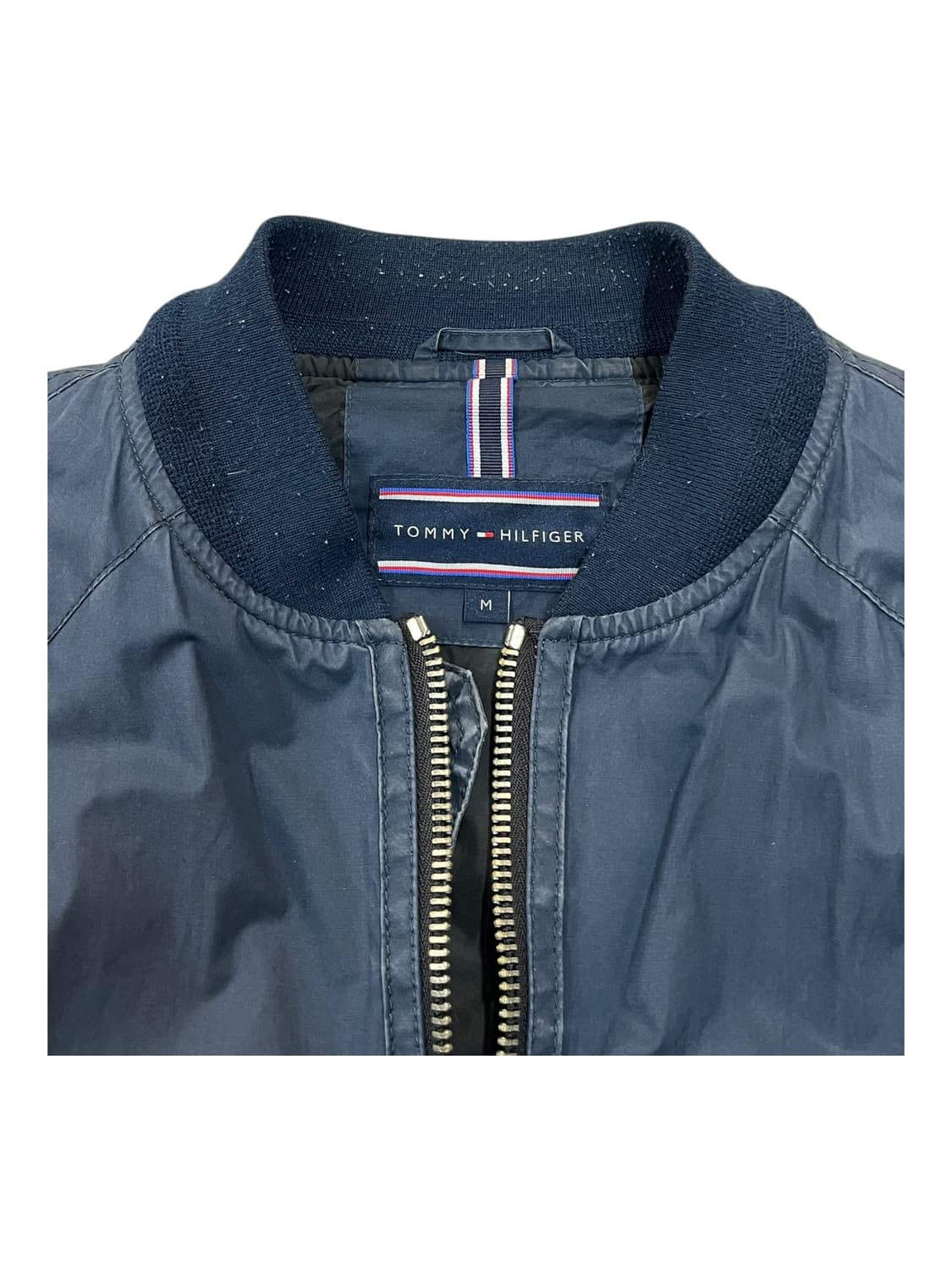 타미힐피거 투웨이 코튼 항공점퍼 네이비 M #csz2043  상품이미지4