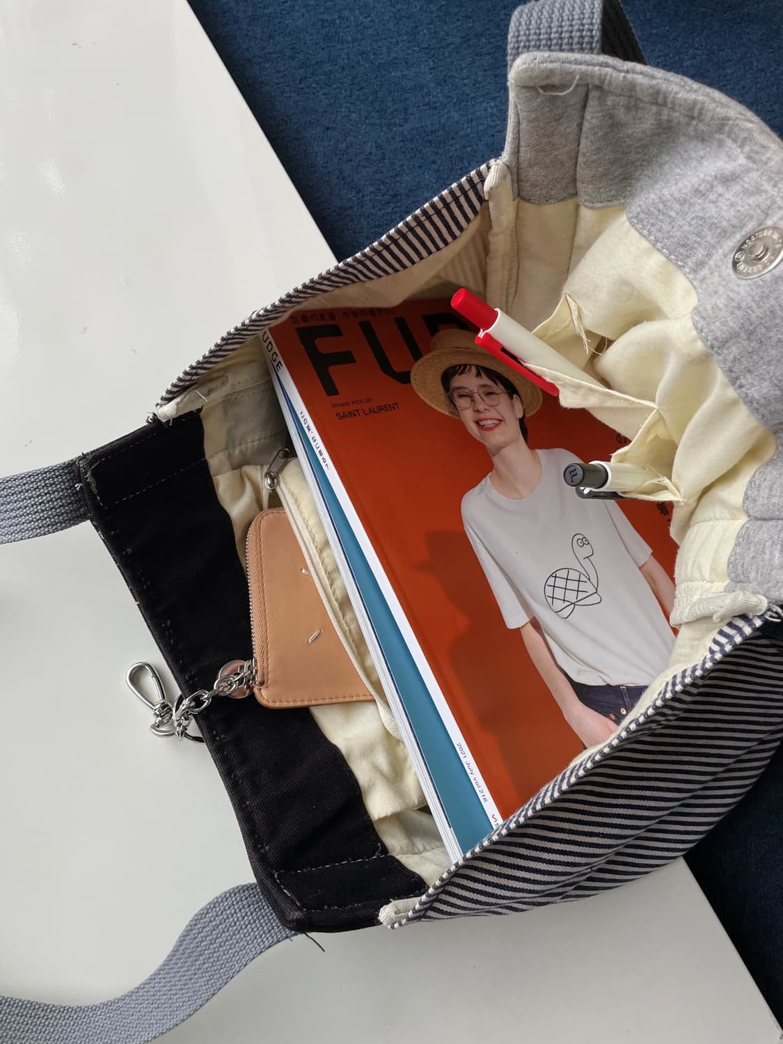 Cotton remake two face design  상품이미지5