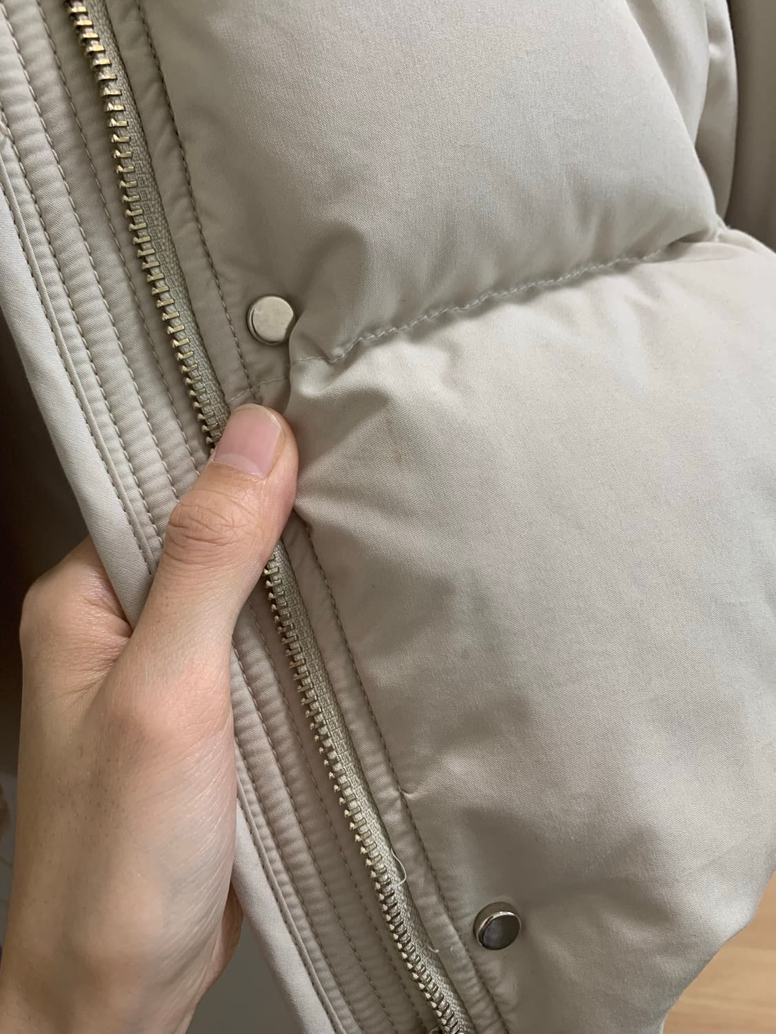 낫띵리튼 패딩 Cropped string puffer jacket 패딩 상품이미지2