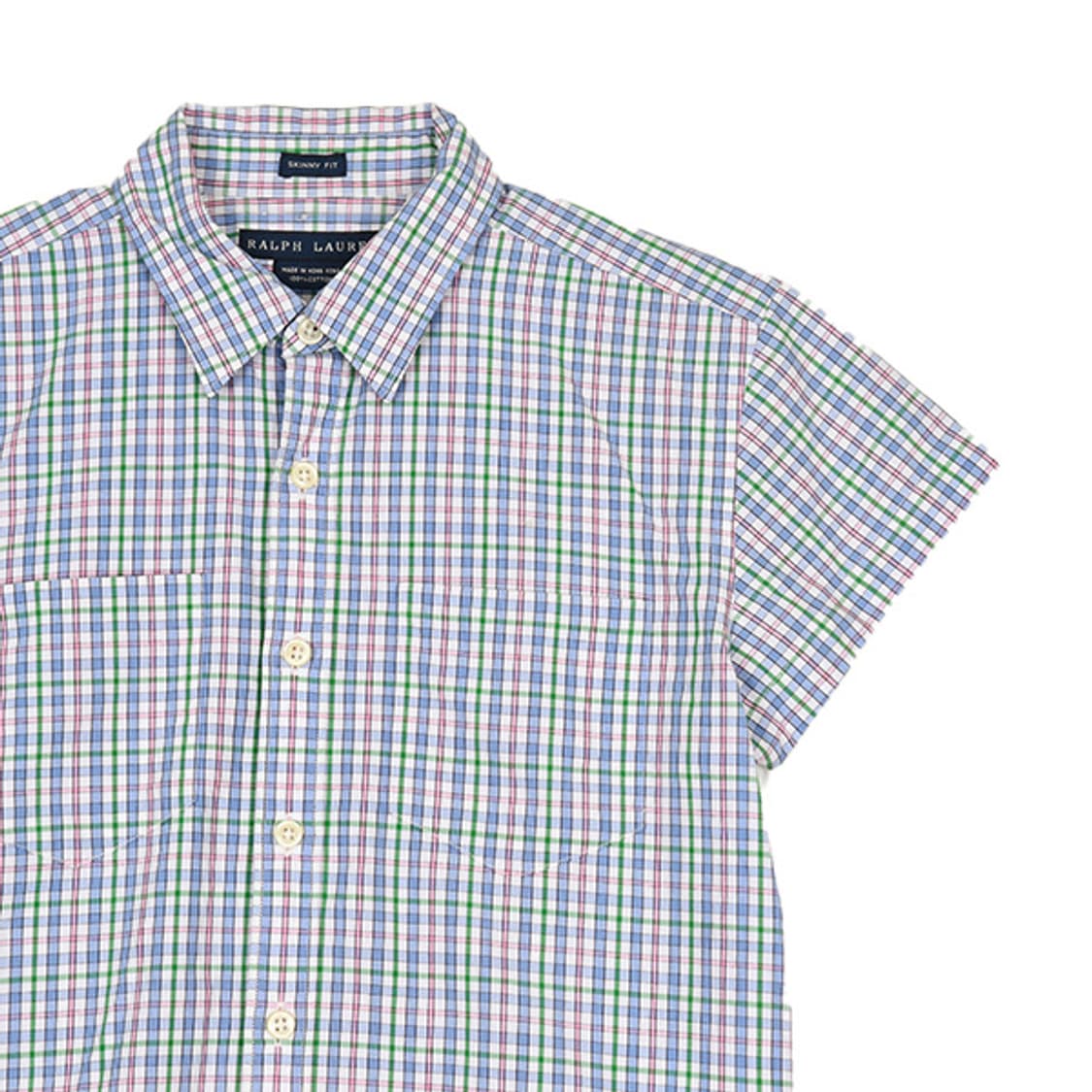 폴로랄프로렌 윈도우페인 포켓 하프 셔츠 (2) 상품이미지3