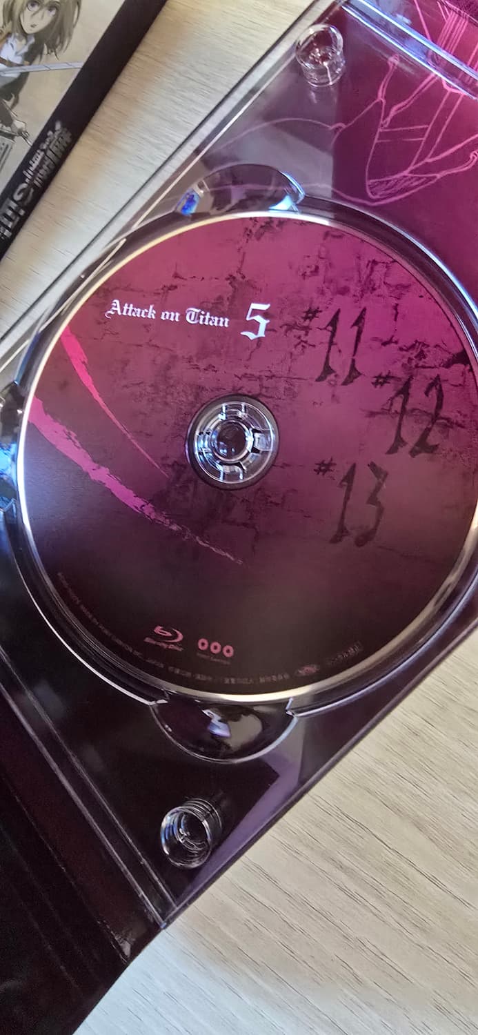 한정판 진격의거인 블루레이박스 공방전 풀컬러 코믹스 특전 북클릿 조사병단 상품이미지4