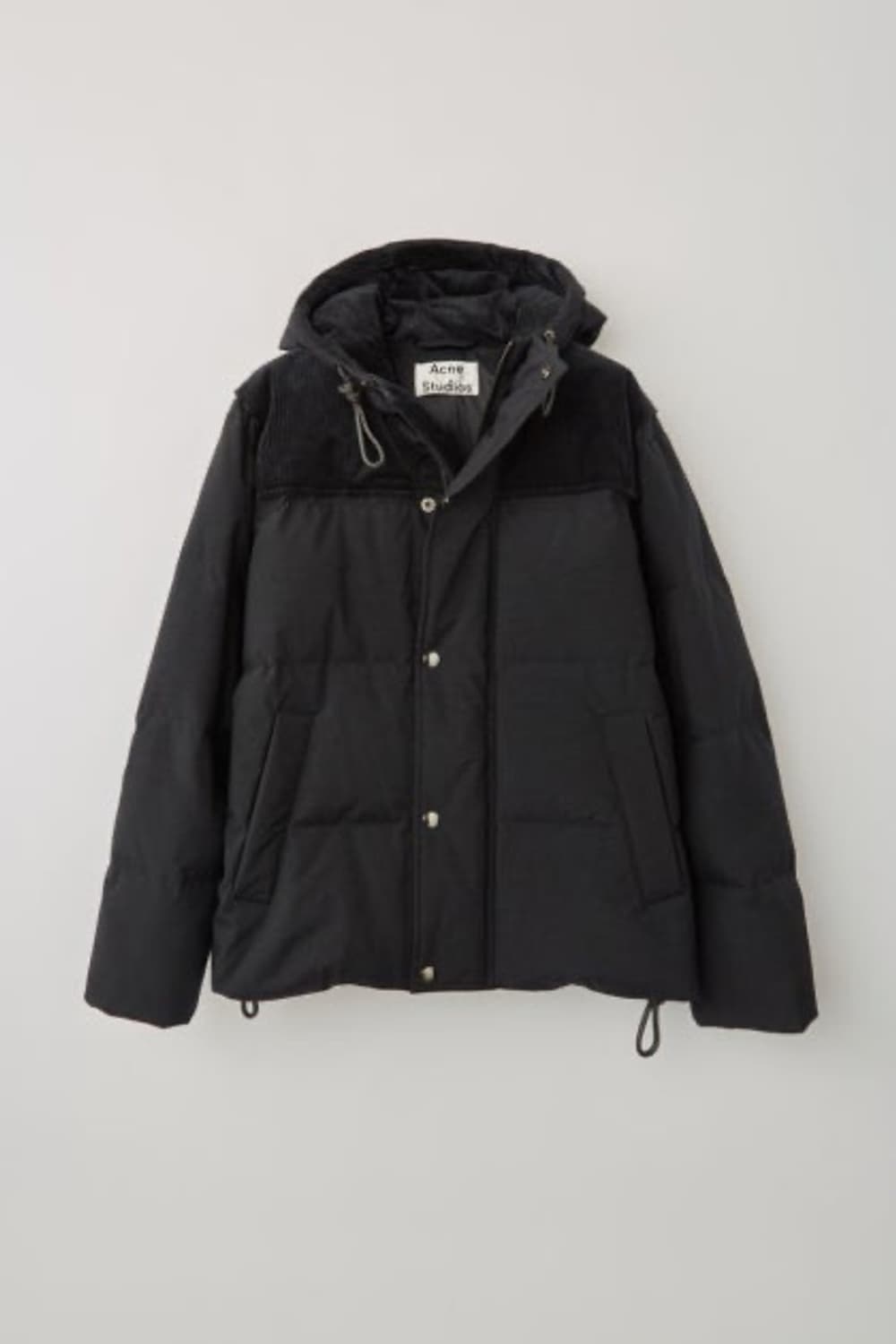 Acne Studios Hooded down jacket black 46 상품이미지1