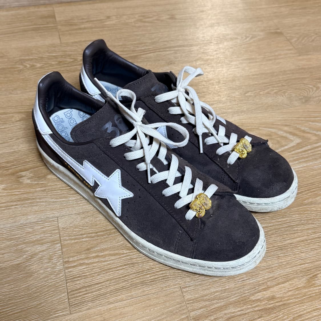 베이프 아디다스 캠퍼스 80s 브라운 상품이미지2