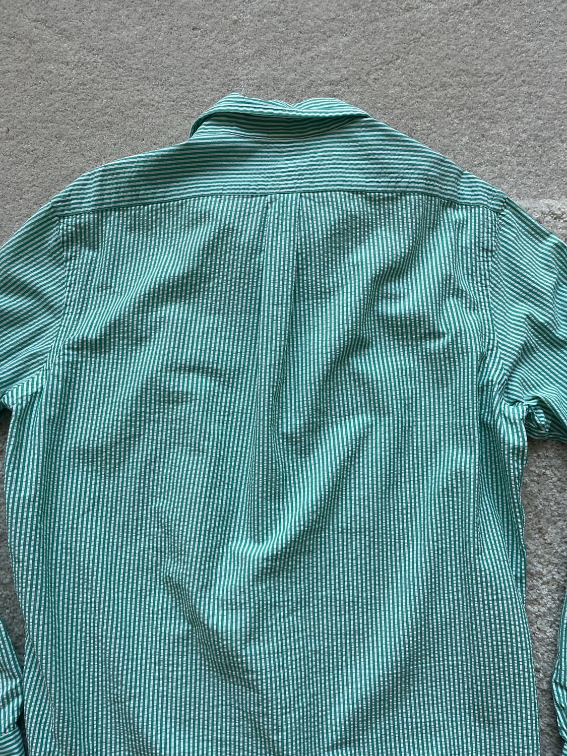 폴로 랄프로렌 시어서커 스트라이프 셔츠 (103-105) 상품이미지10