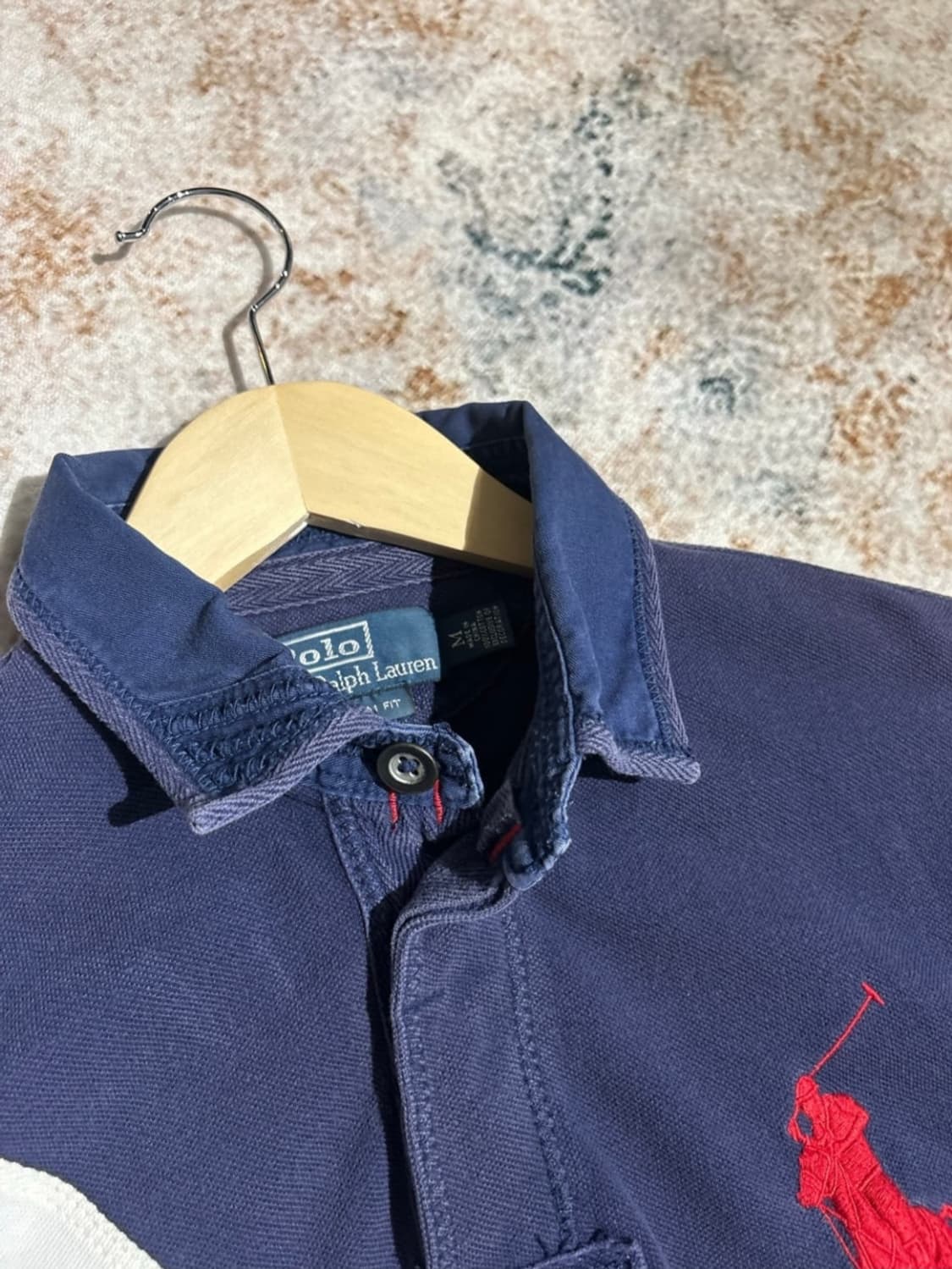 폴로 빅포니 반팔 카라티 m사이즈 상품이미지2