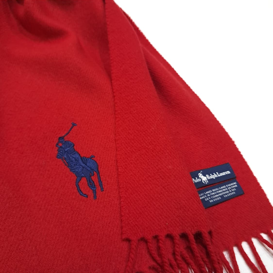 MX456 폴로 레드 머플러 목도리 상품이미지6