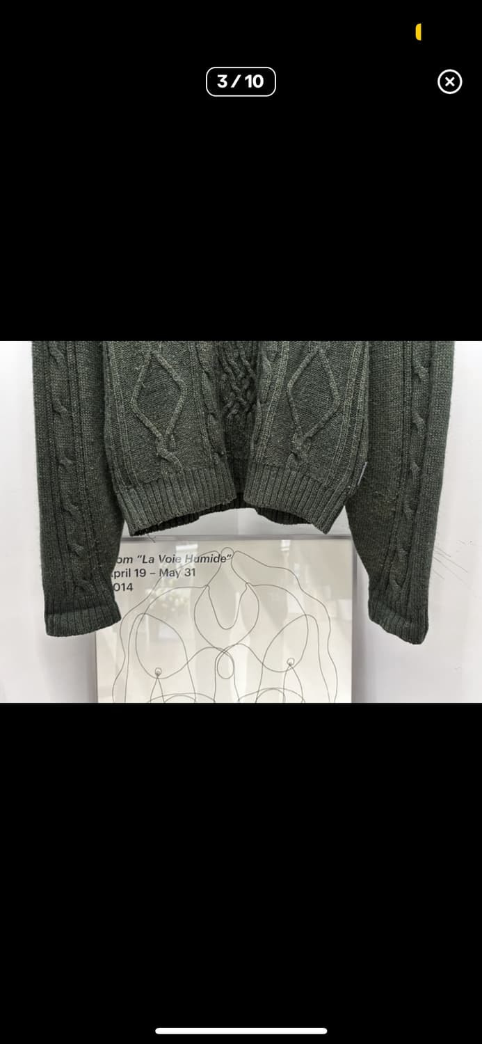 빈티지 라코스테 케이블니트 L-XL 상품이미지3