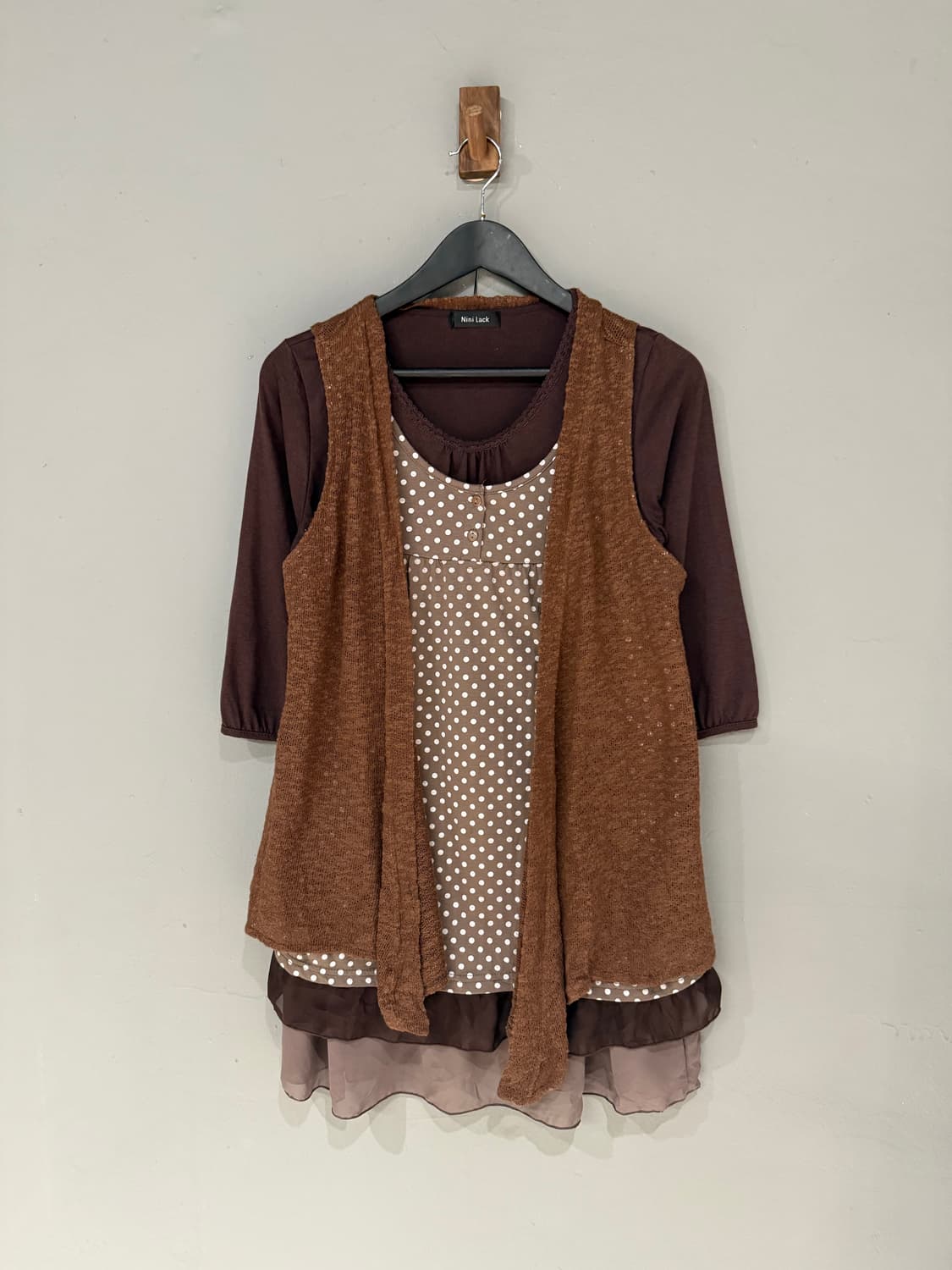 Kawaii layered items(vest + ops) 상품이미지5