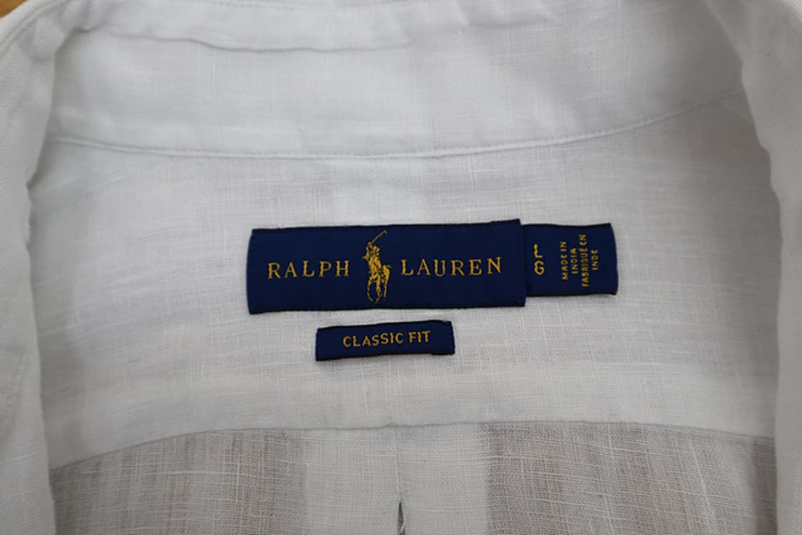 랄프로렌 린넨100% 셔츠 비침 드라이완료 상품이미지5
