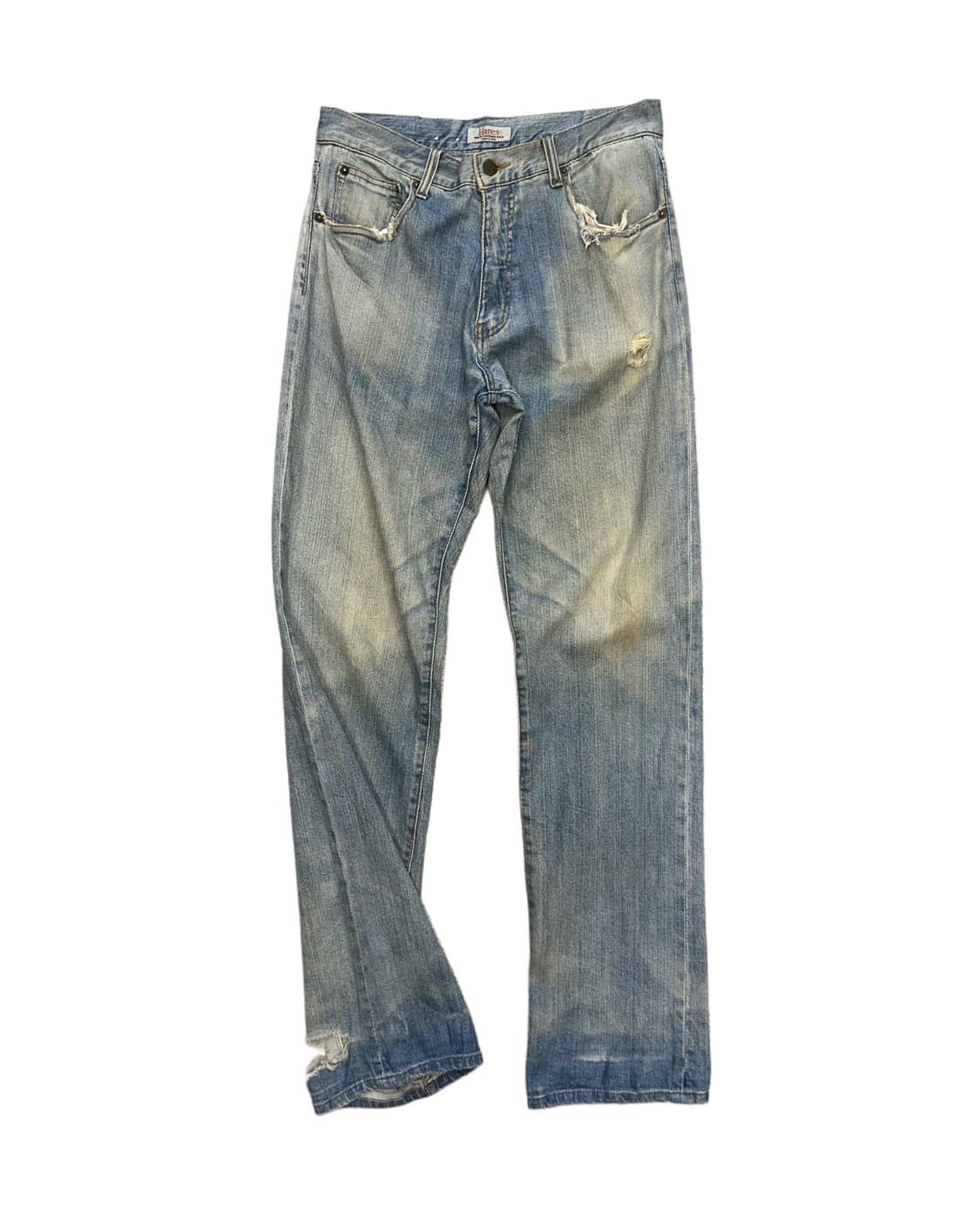 HANES vintage aging damage jean 상품이미지2