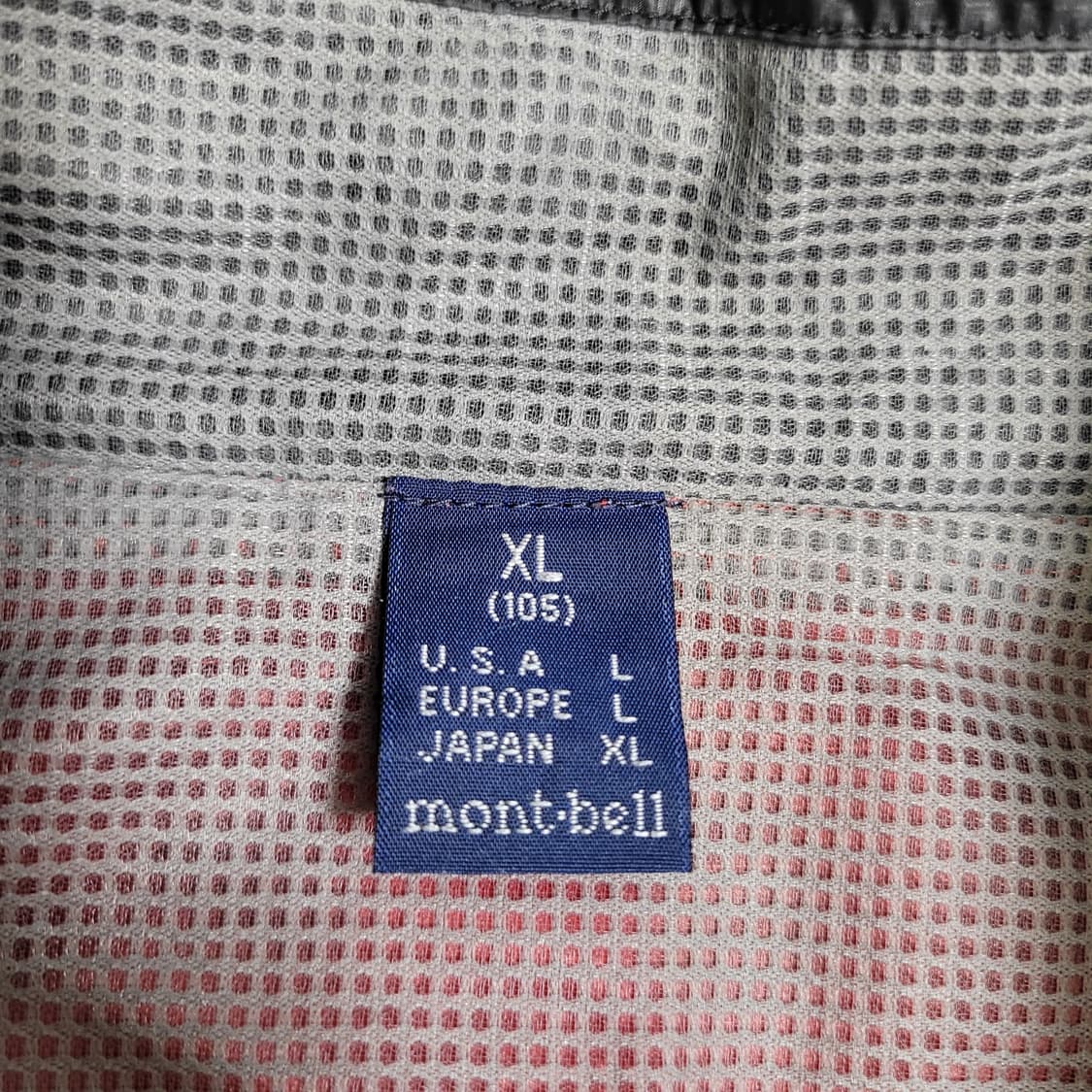 몽벨 버건디 윈터 브레이커 바람막이 XL 상품이미지2