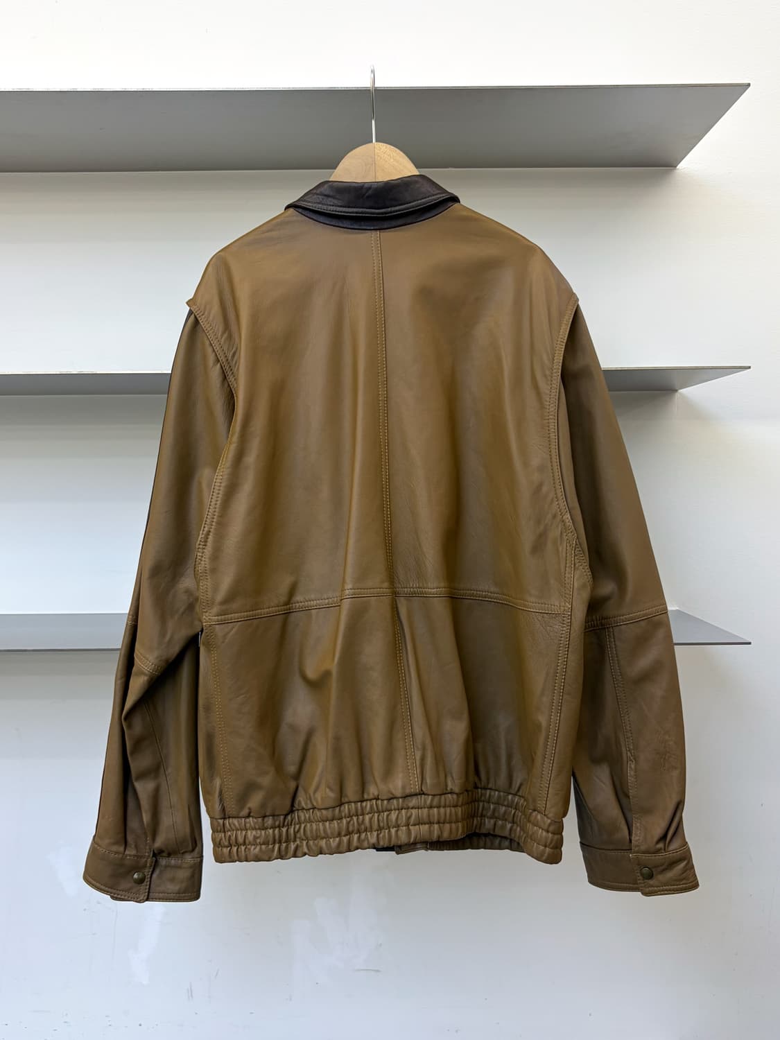 피에리니 90s 스패니쉬 레더 자켓 상품이미지3