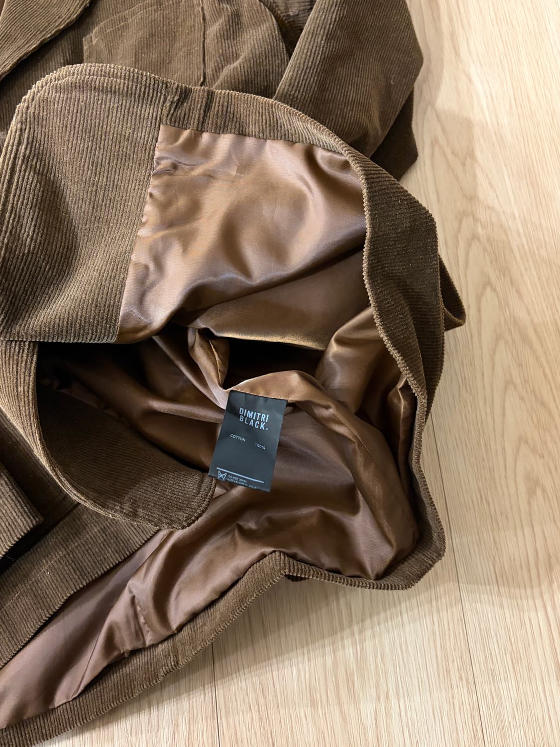 DIMITRI BLACK 디미트리블랙 코듀로이 자켓 상품이미지4