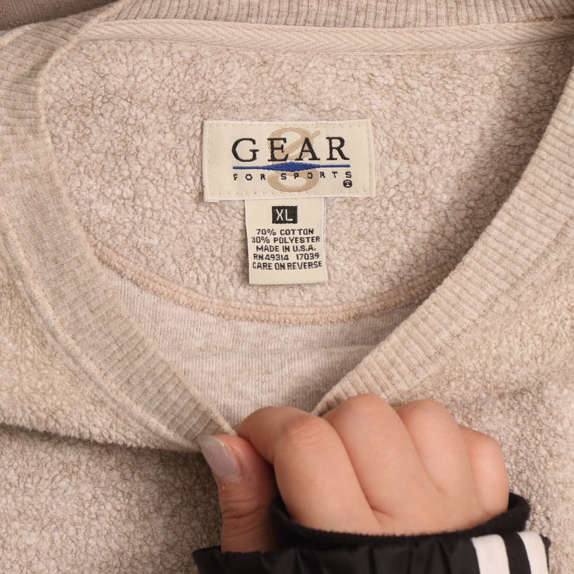 90's USA Gear 테리 스웻셔츠 A1427 상품이미지3