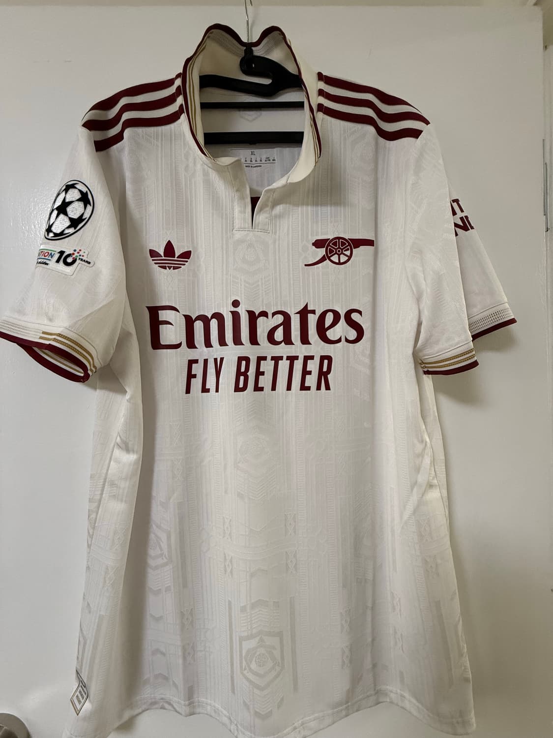 아디다스 아스날 25-26 써드 어센틱 벤 화이트 상품이미지2