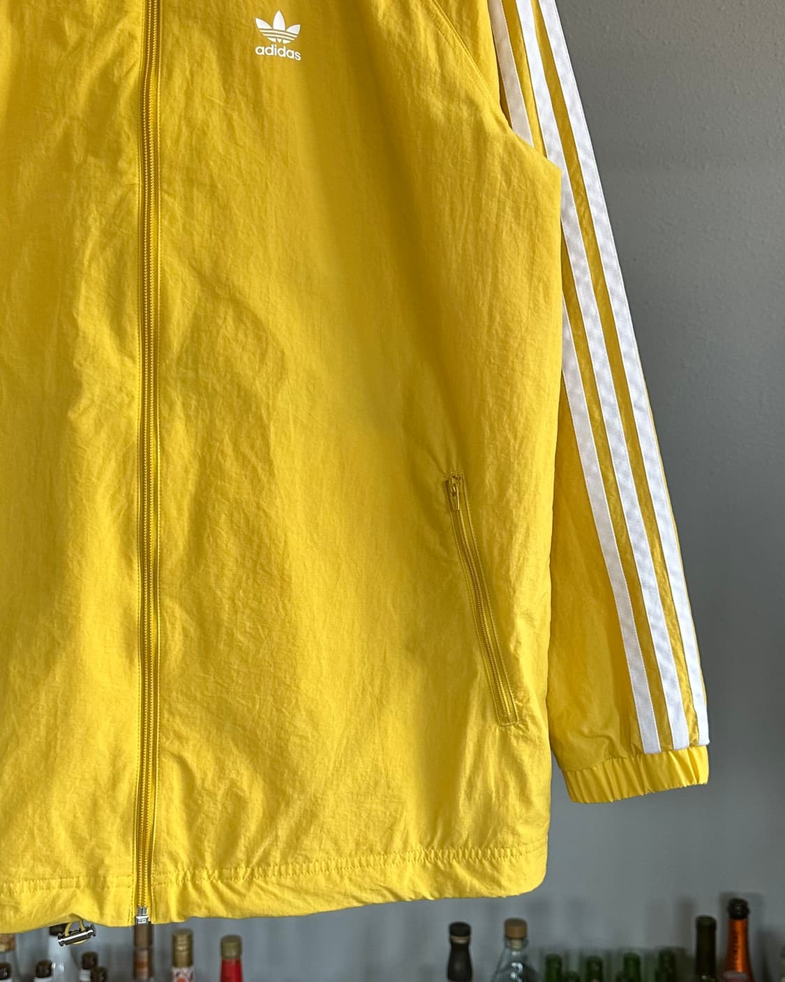 [S]아디다스 트레포일 빅로고 병아리 바람막이 상품이미지7