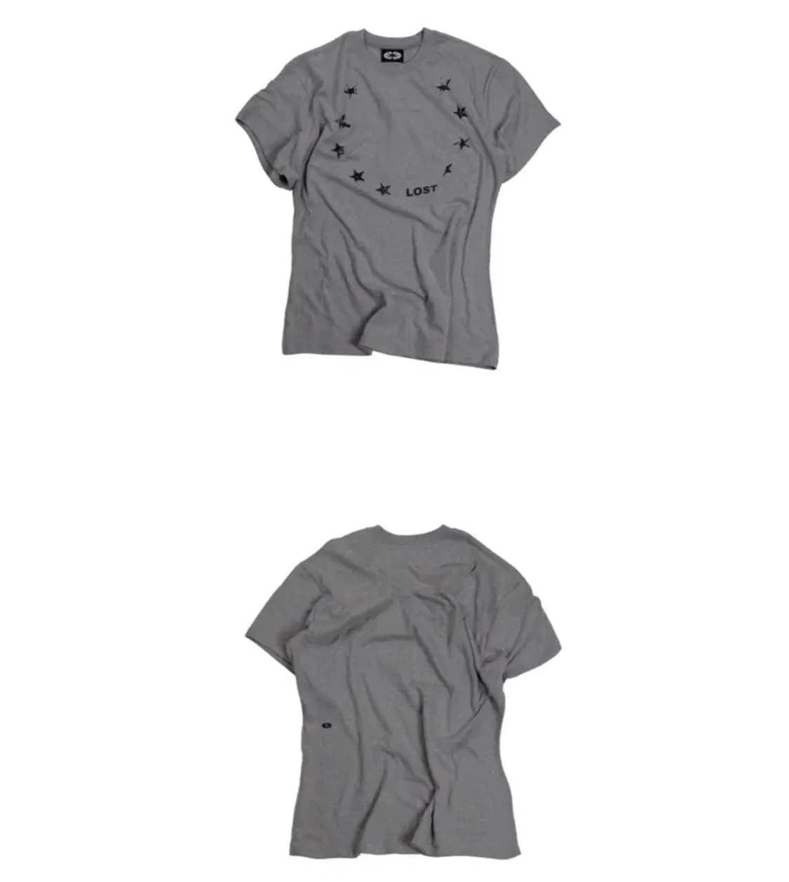 이알티알 ERTR Star Lost T-Shirt Grey Small 상품이미지2