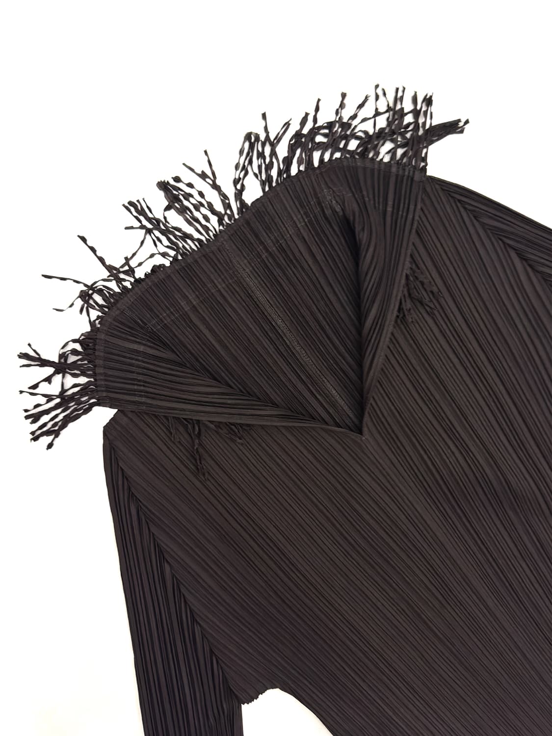 Pleats Please Fringed High Neck Top/ 3 상품이미지6
