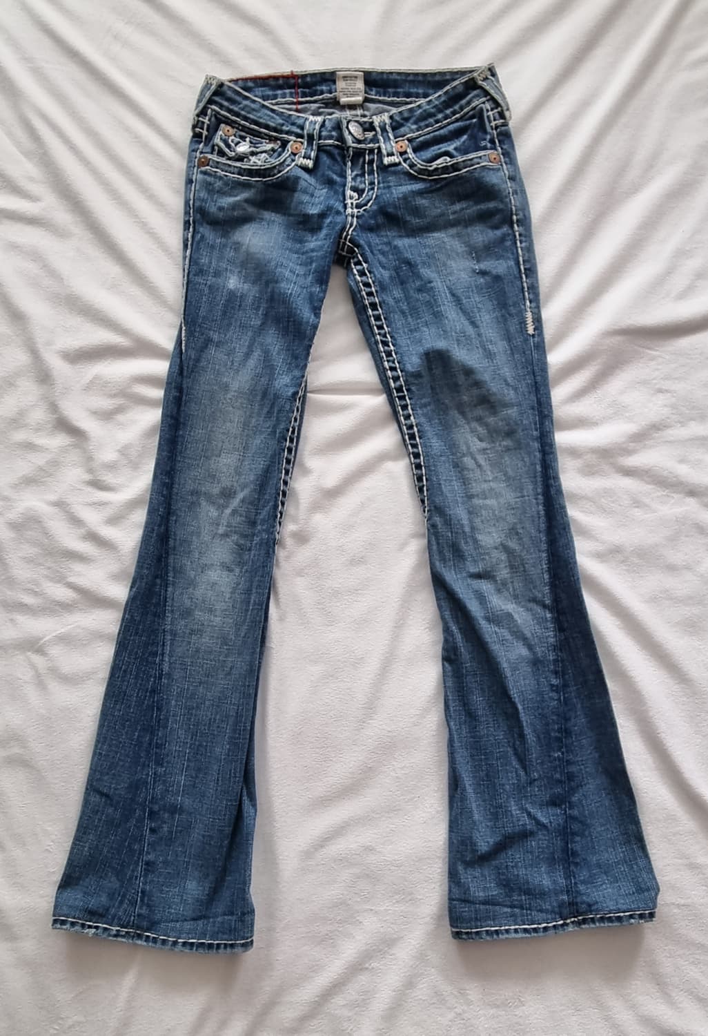 트루릴리전 로우라이즈 부츠컷 팬츠 상품이미지1