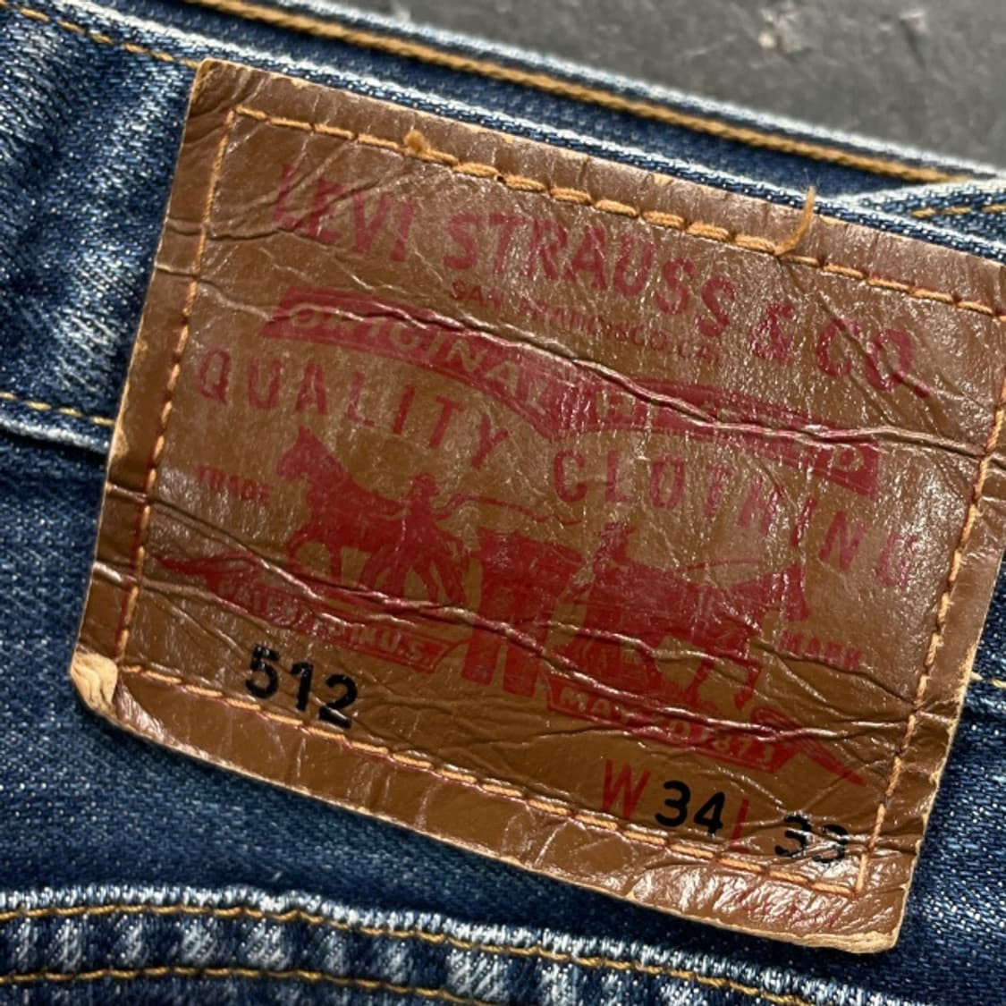 34 리바이스 512 청바지 상품이미지6