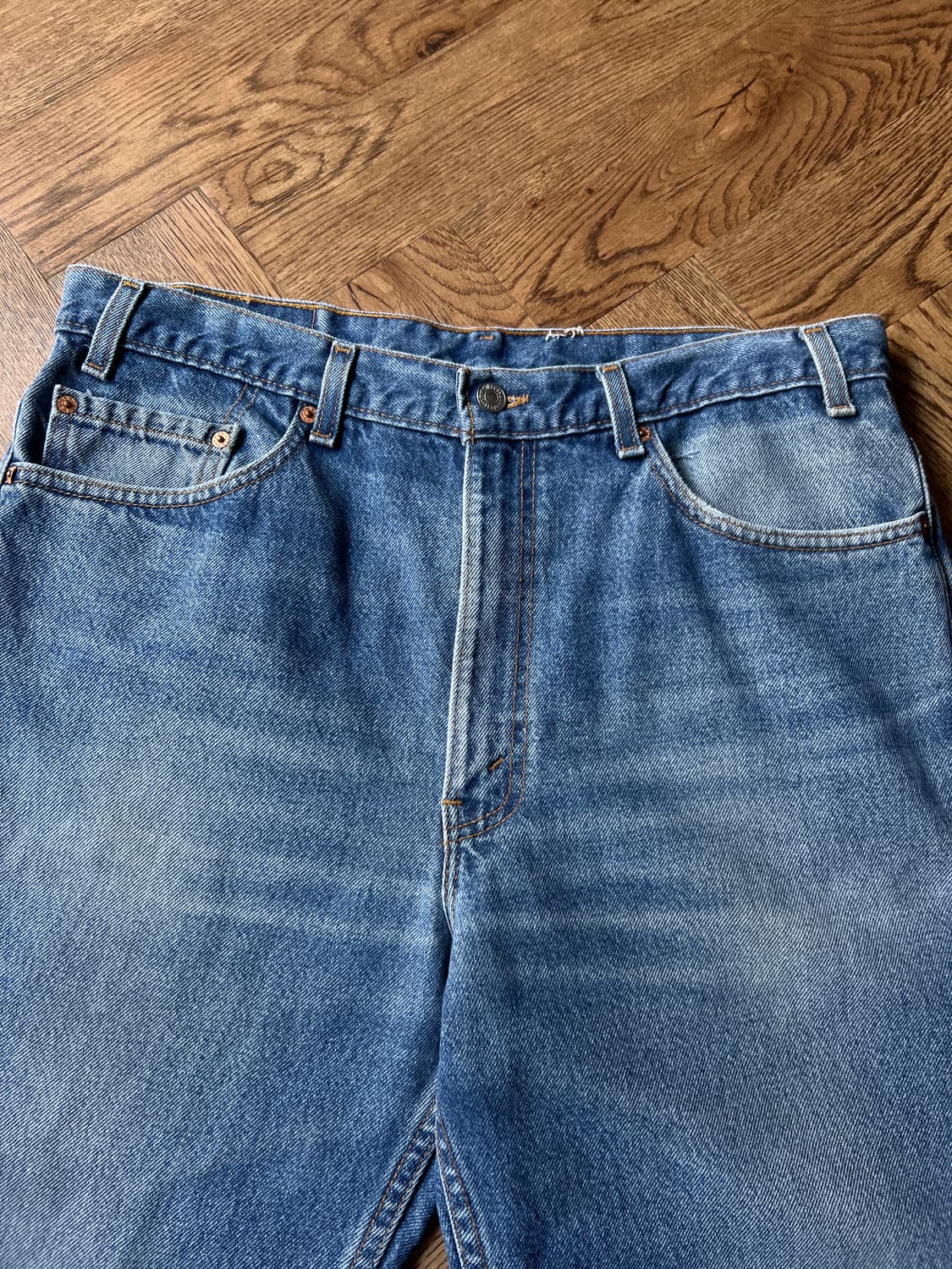 [36]90's 리바이스 Made in USA 빈티지 플레어진 F19 상품이미지2