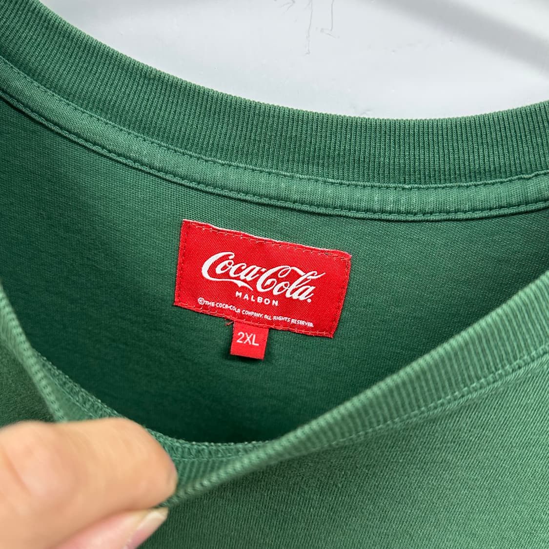 말본 코카콜라 에디션 반팔 티셔츠 2XL 상품이미지8