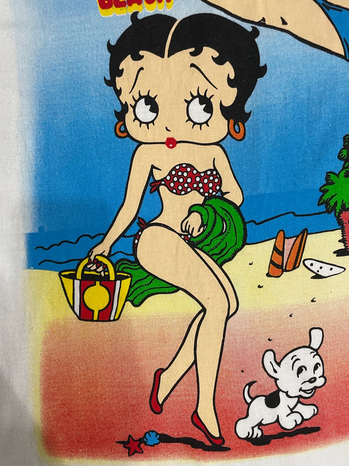 90s USA 빈티지 Betty Boop 베티붑 반팔 티셔츠 상품이미지7