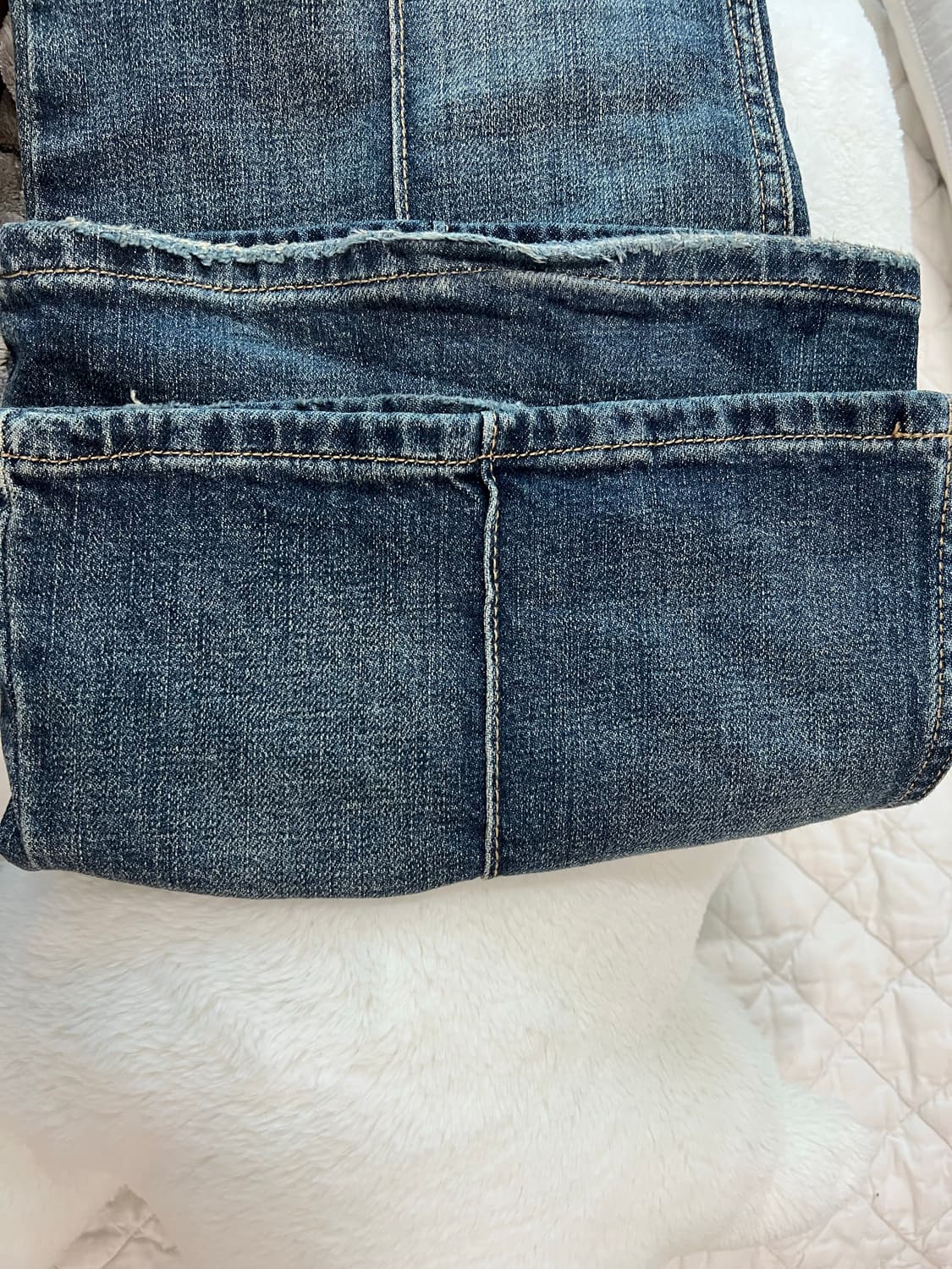 자라 JEANS TRF BOOTCUT 38 로우라이즈 상품이미지5