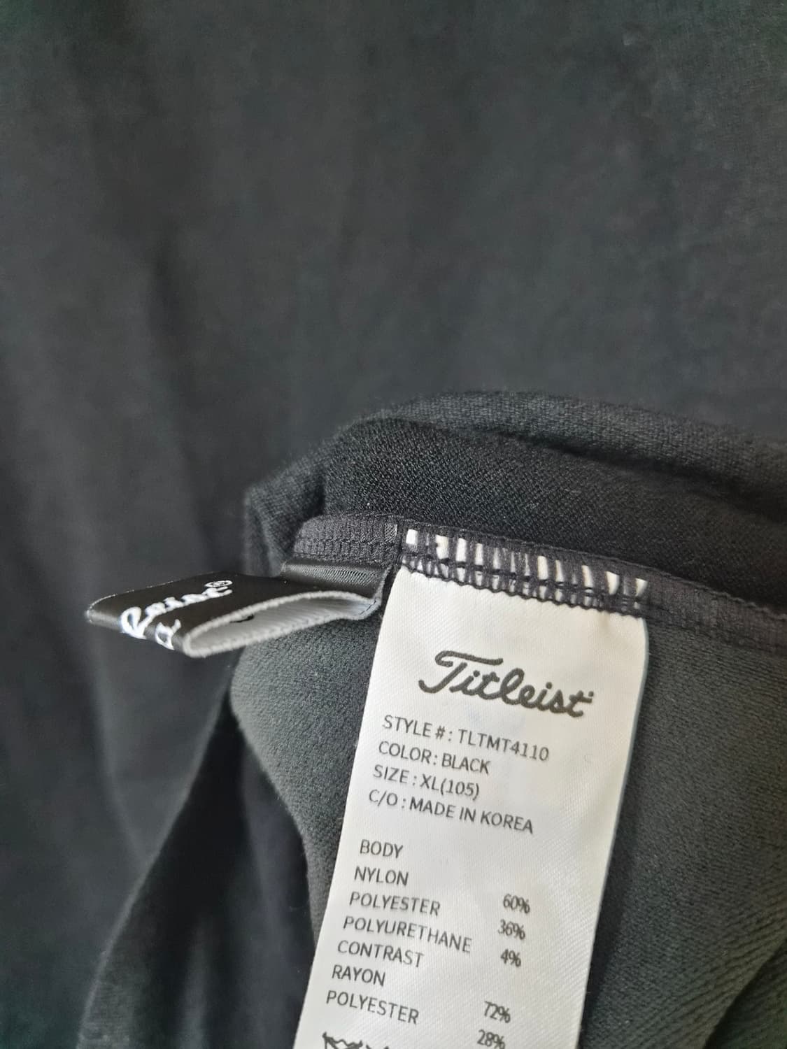 타이틀리스트 정품 남성티셔츠 100 상품이미지6