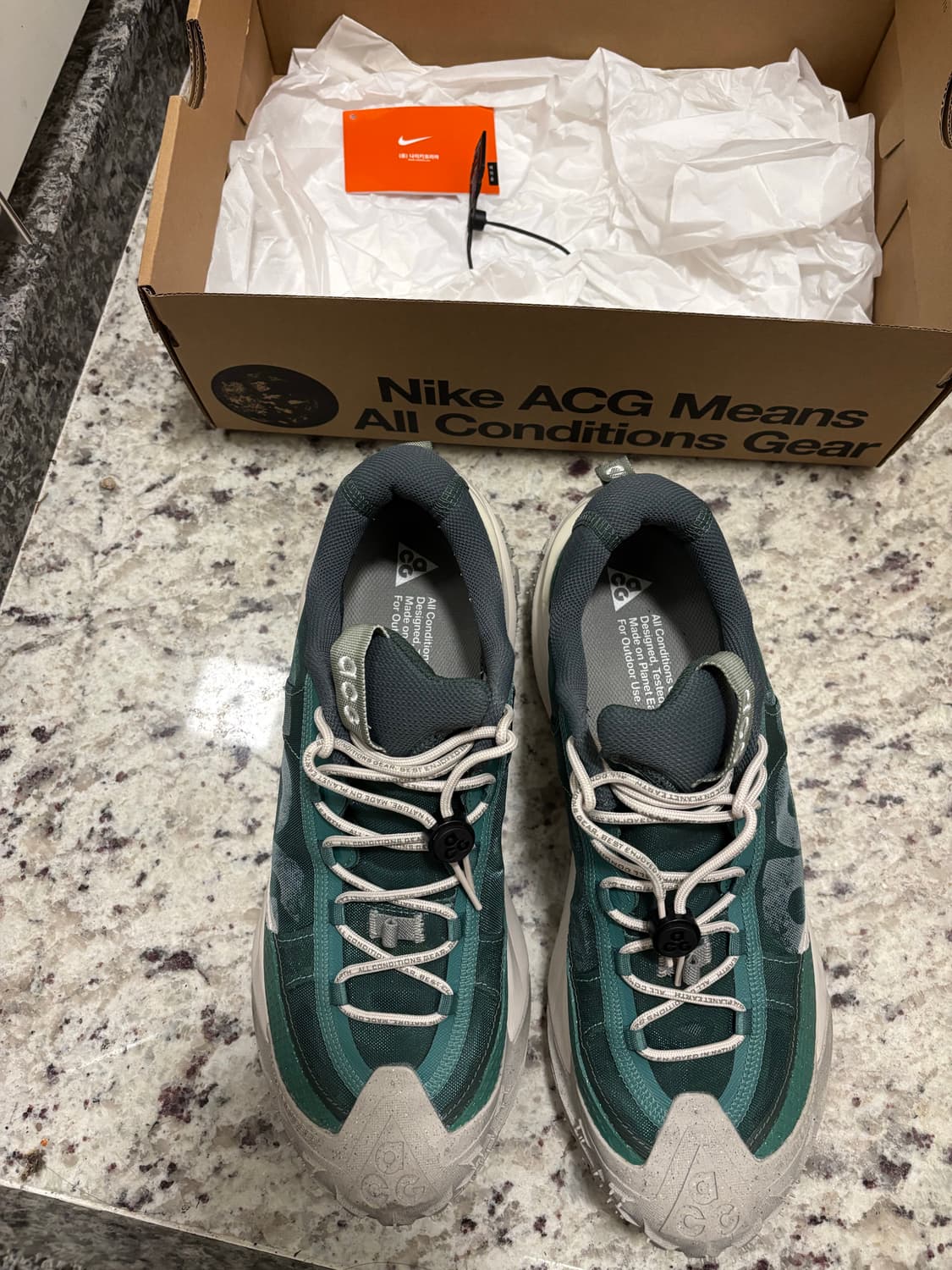 나이키 ACG 마운틴 플라이 2 로우 바이코스탈 빈티지 그린 280 사이 상품이미지2