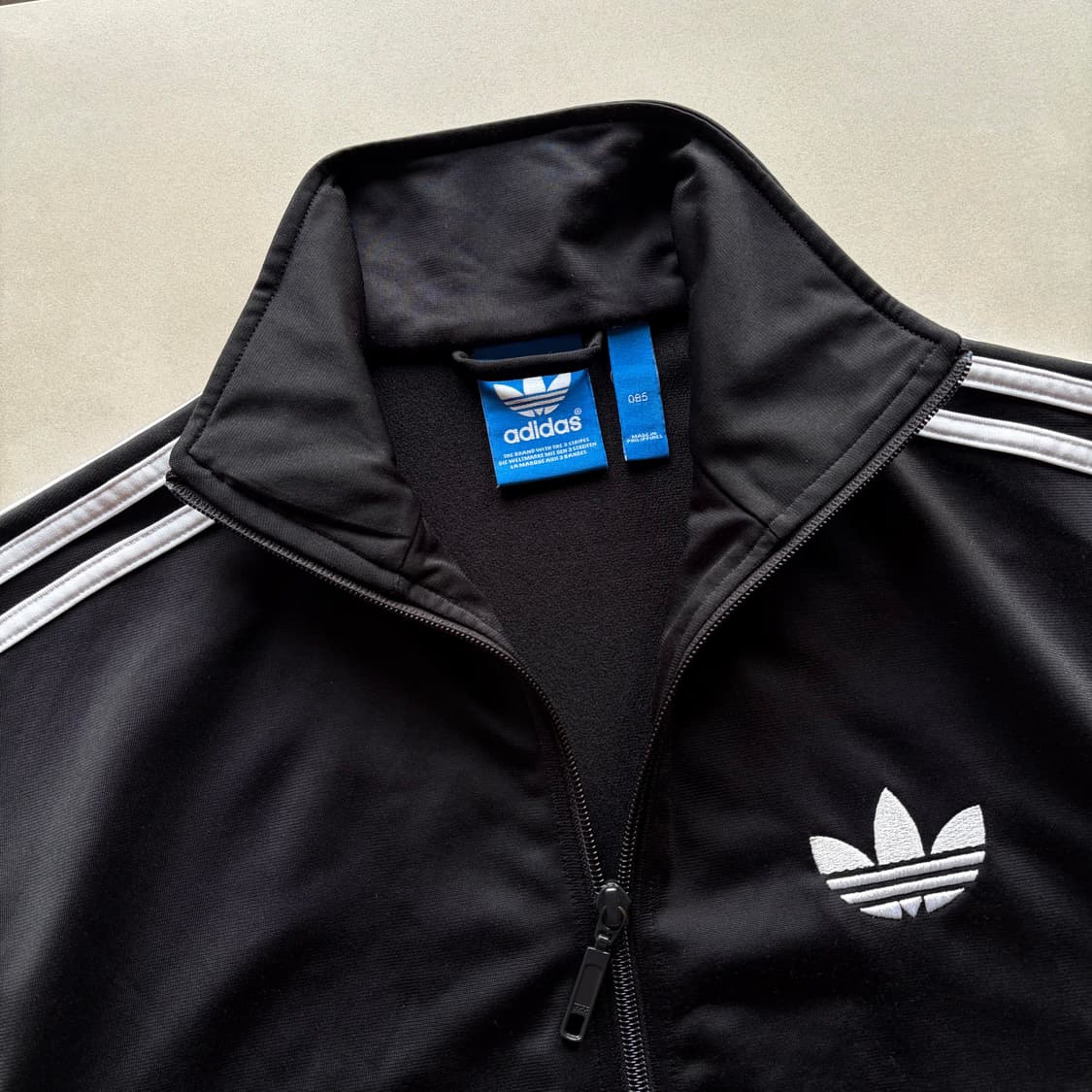 [XS-S]아디다스 구형 파이어버드 블랙 트랙탑 져지 상품이미지6