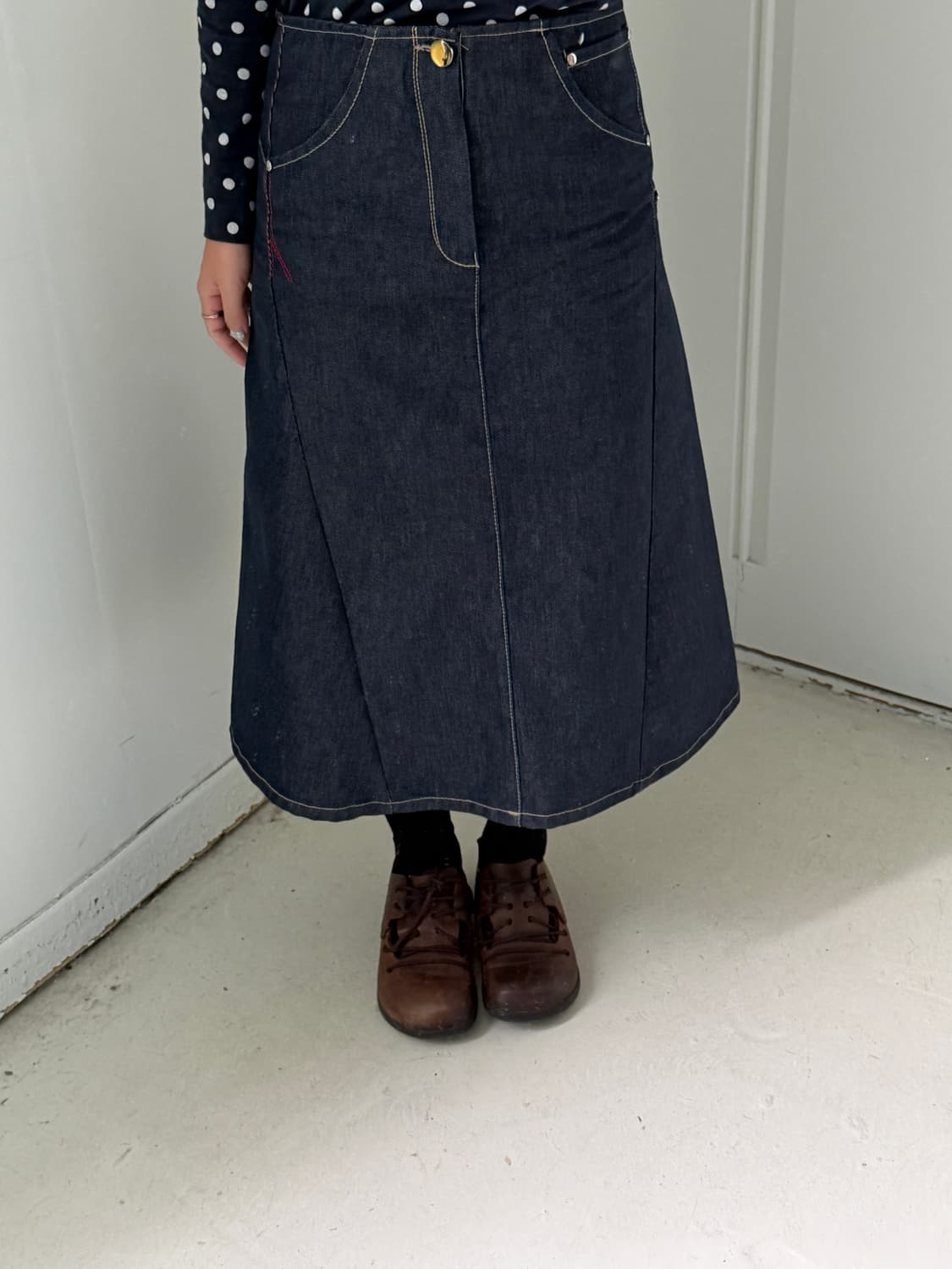 리바이스 엔지니어드 데님스커트 상품이미지2