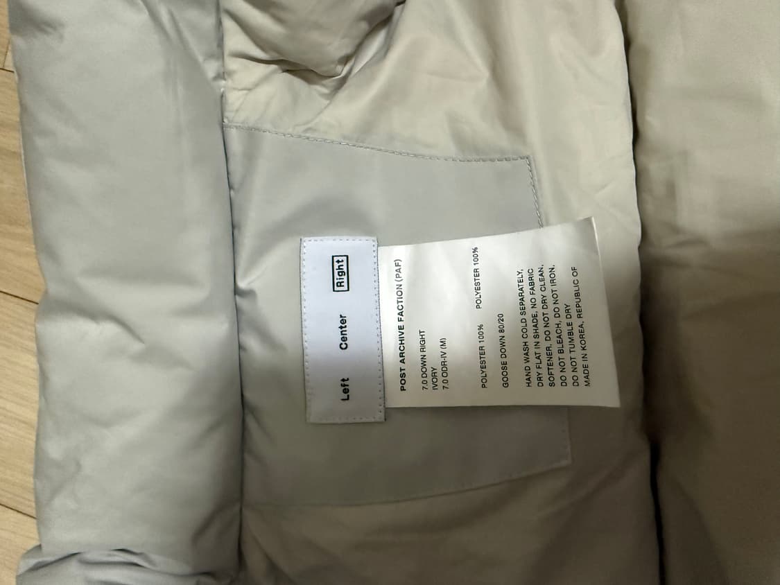 (M) Post Archive Faction 7.0 Down Righ 상품이미지4