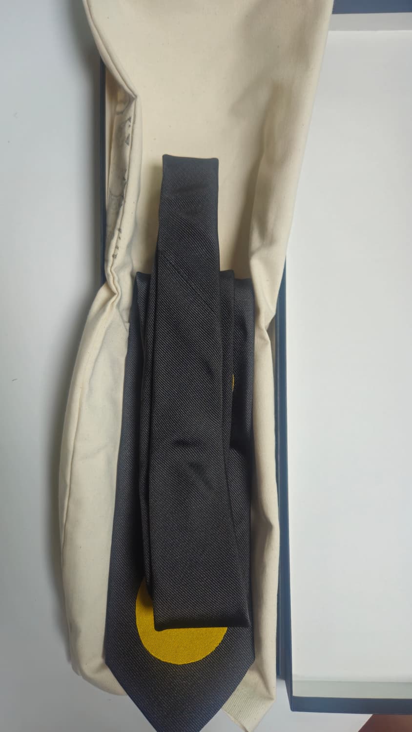 캐피탈 스마일 넥타이 차콜 상품이미지2