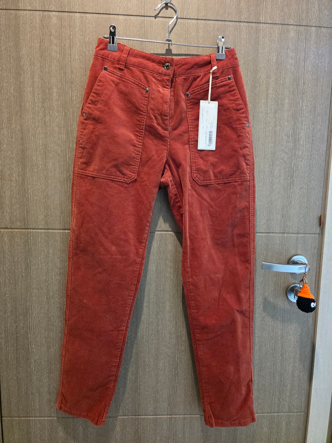 (199,000원 택 있음) g_cut 코듀로이 팬츠 레드 67-94(5 상품이미지1